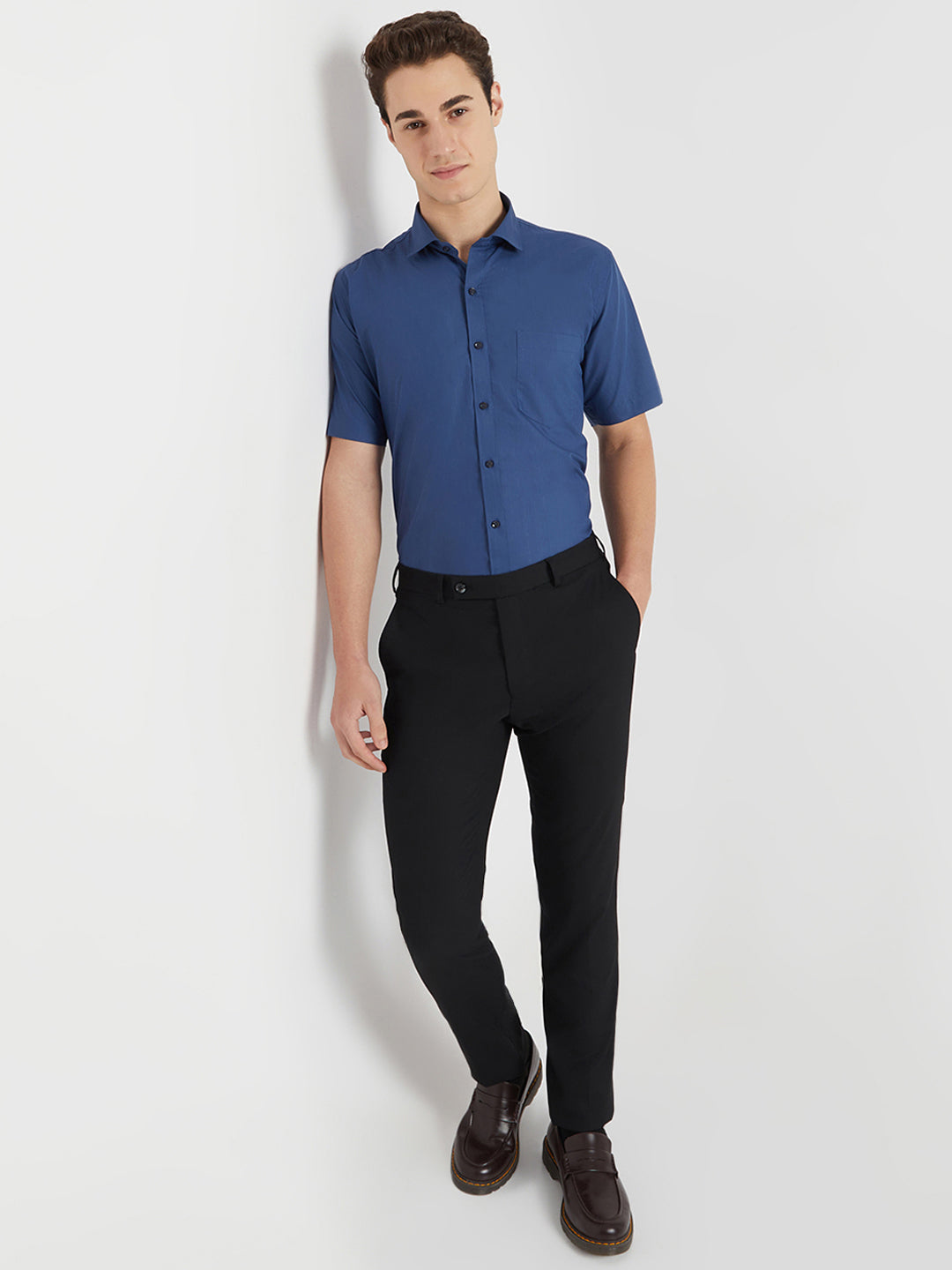 Wrinkle Free Half Sleeve Shirt