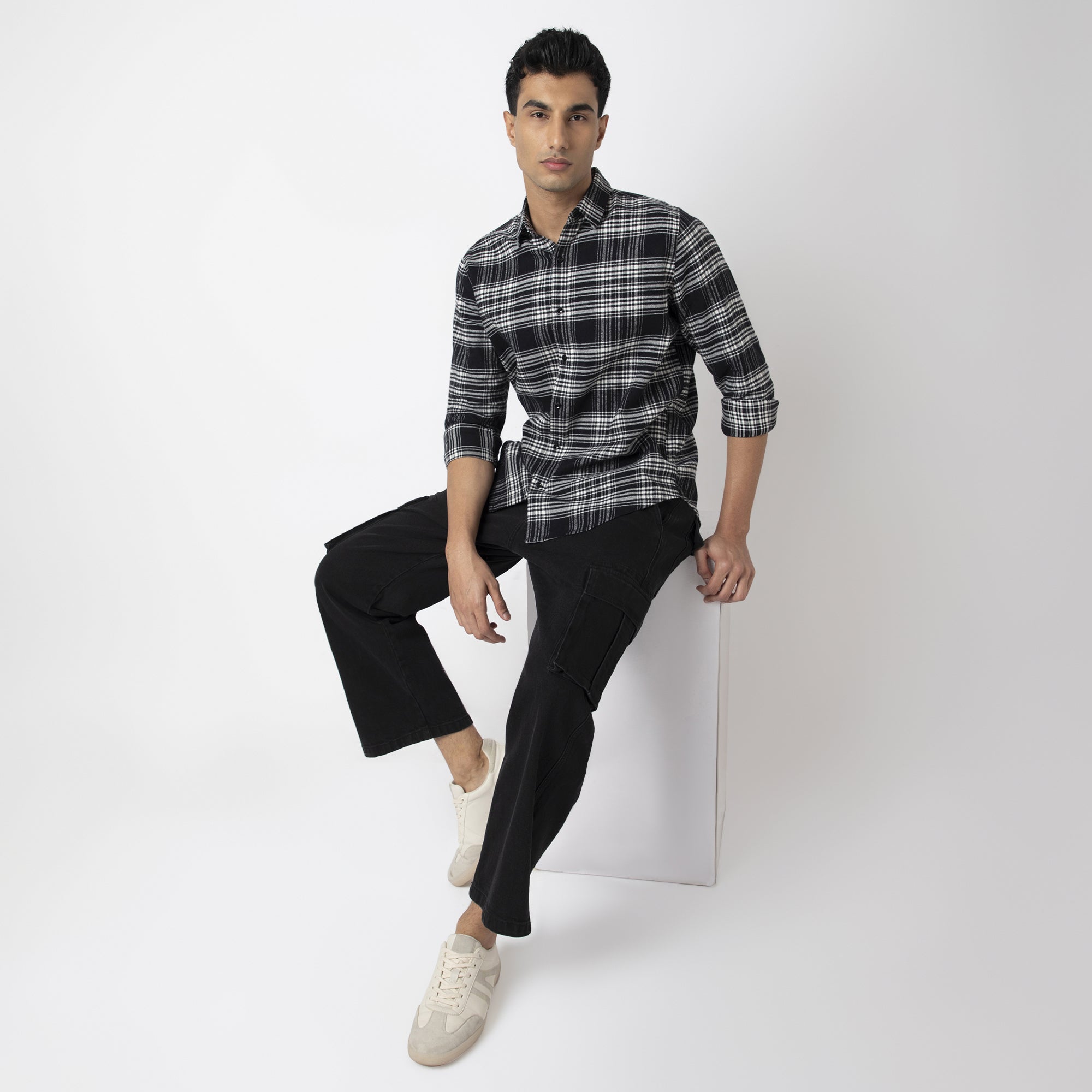 Cotton Checks Shirt