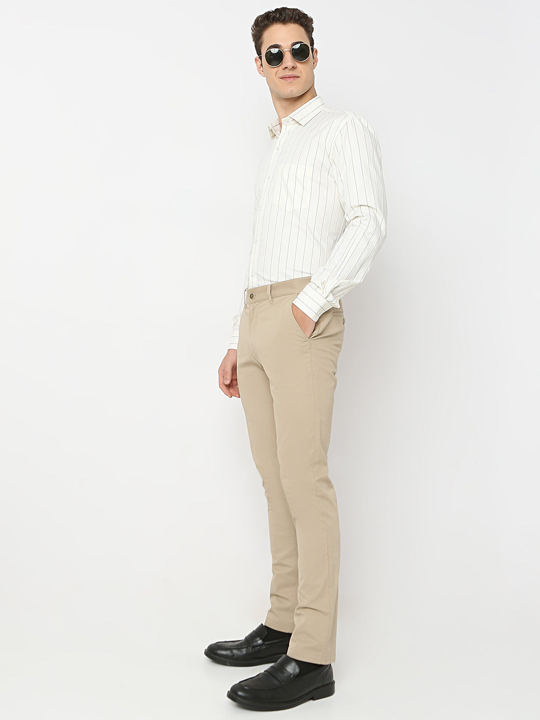 Herringbone Striped Shirt