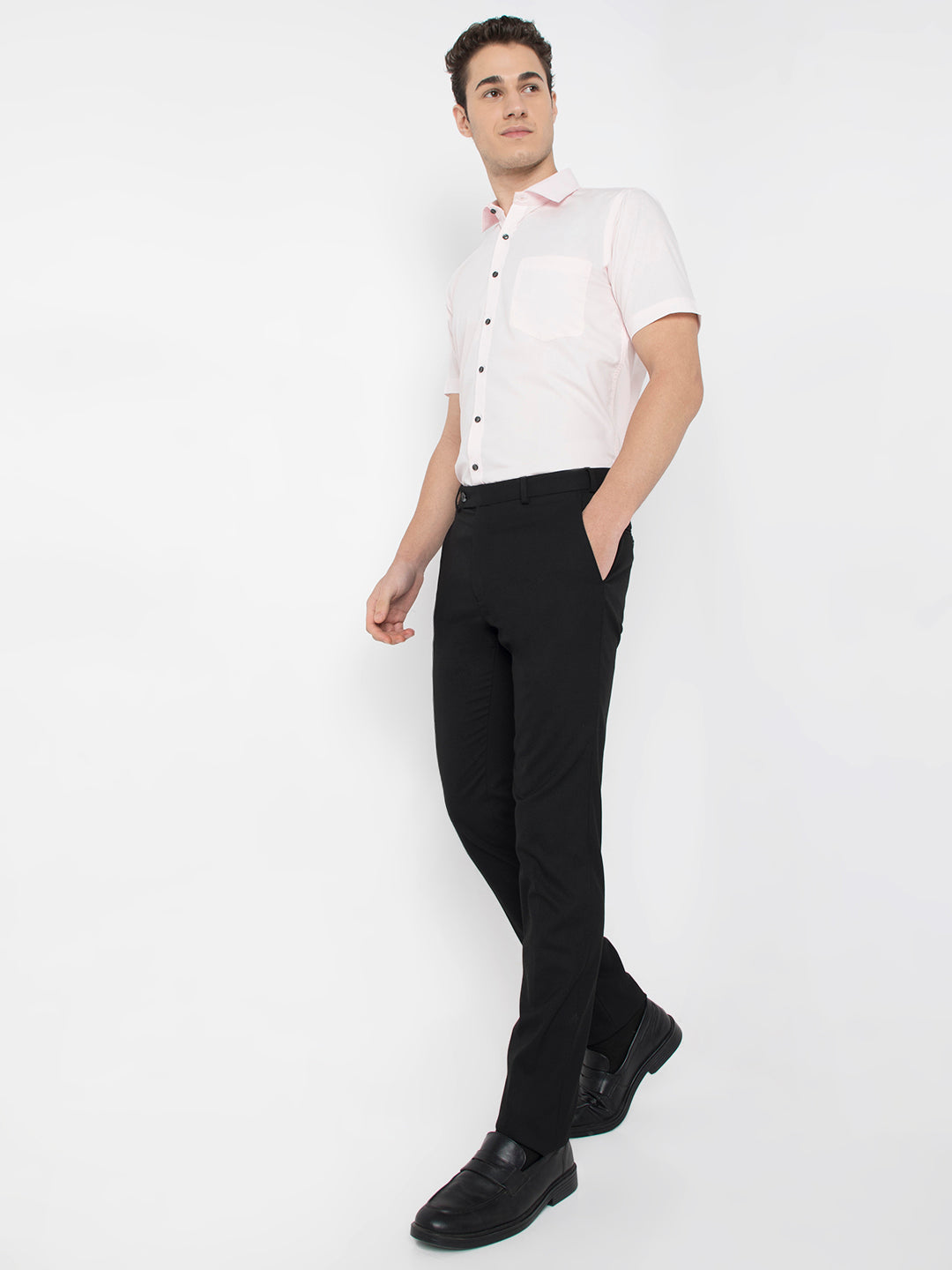 Wrinkle Free Half Sleeve Shirt