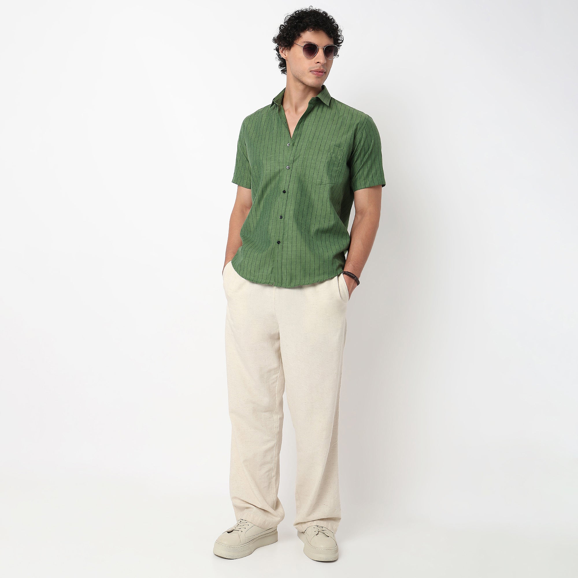 Casual Striped Shirt