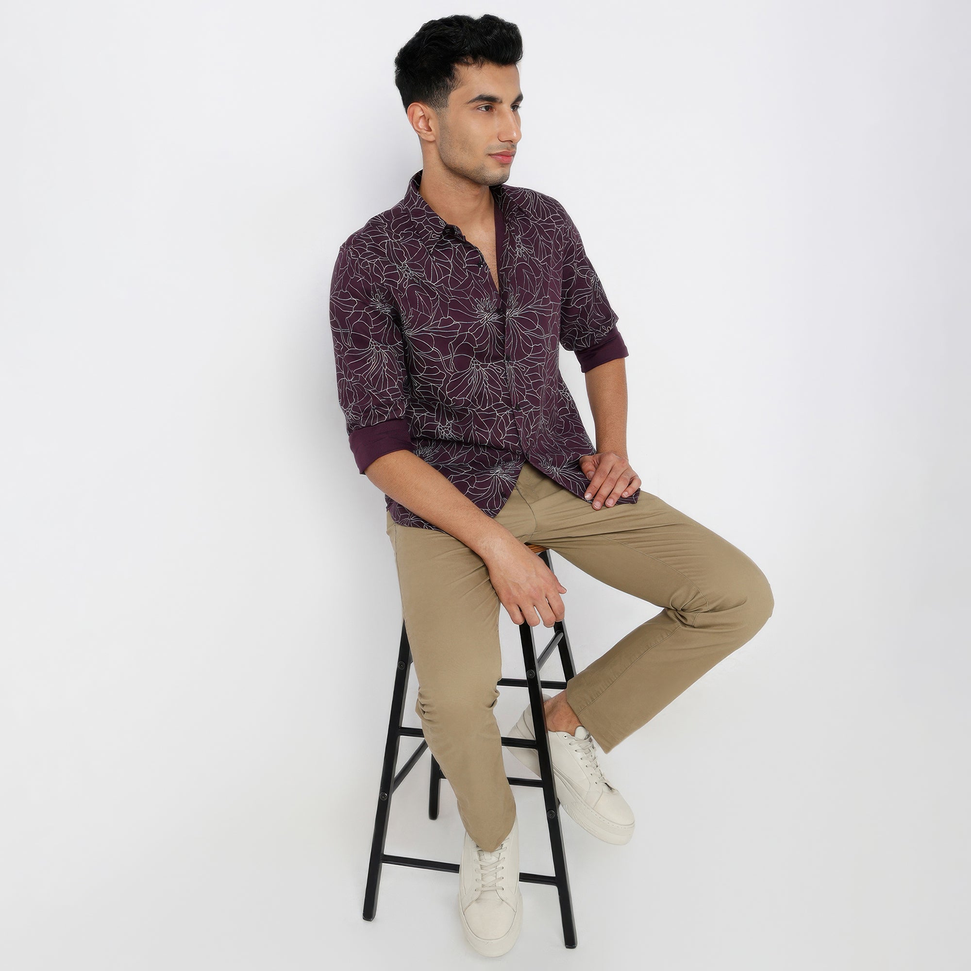 Printed Cotton Shirt