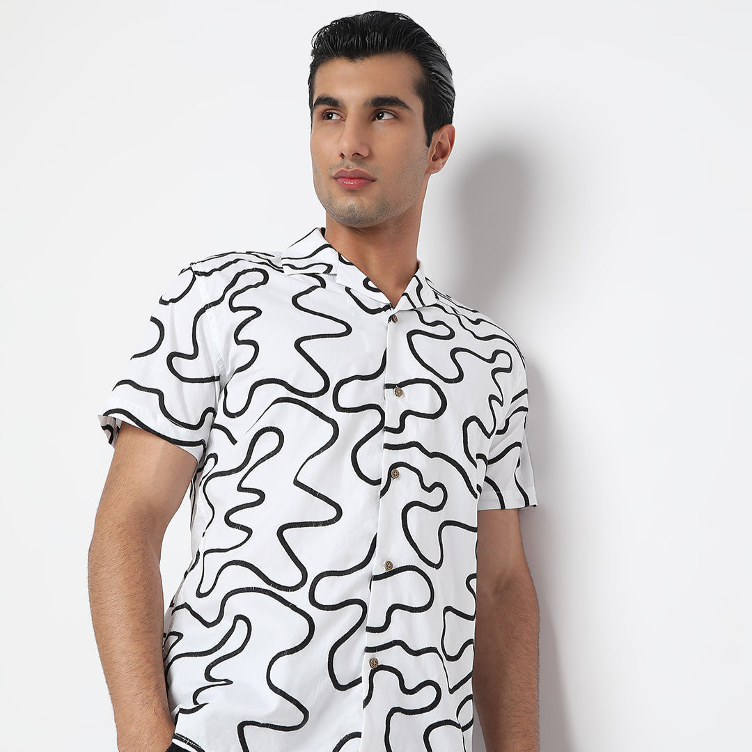 Cuban Embroidered Shirt