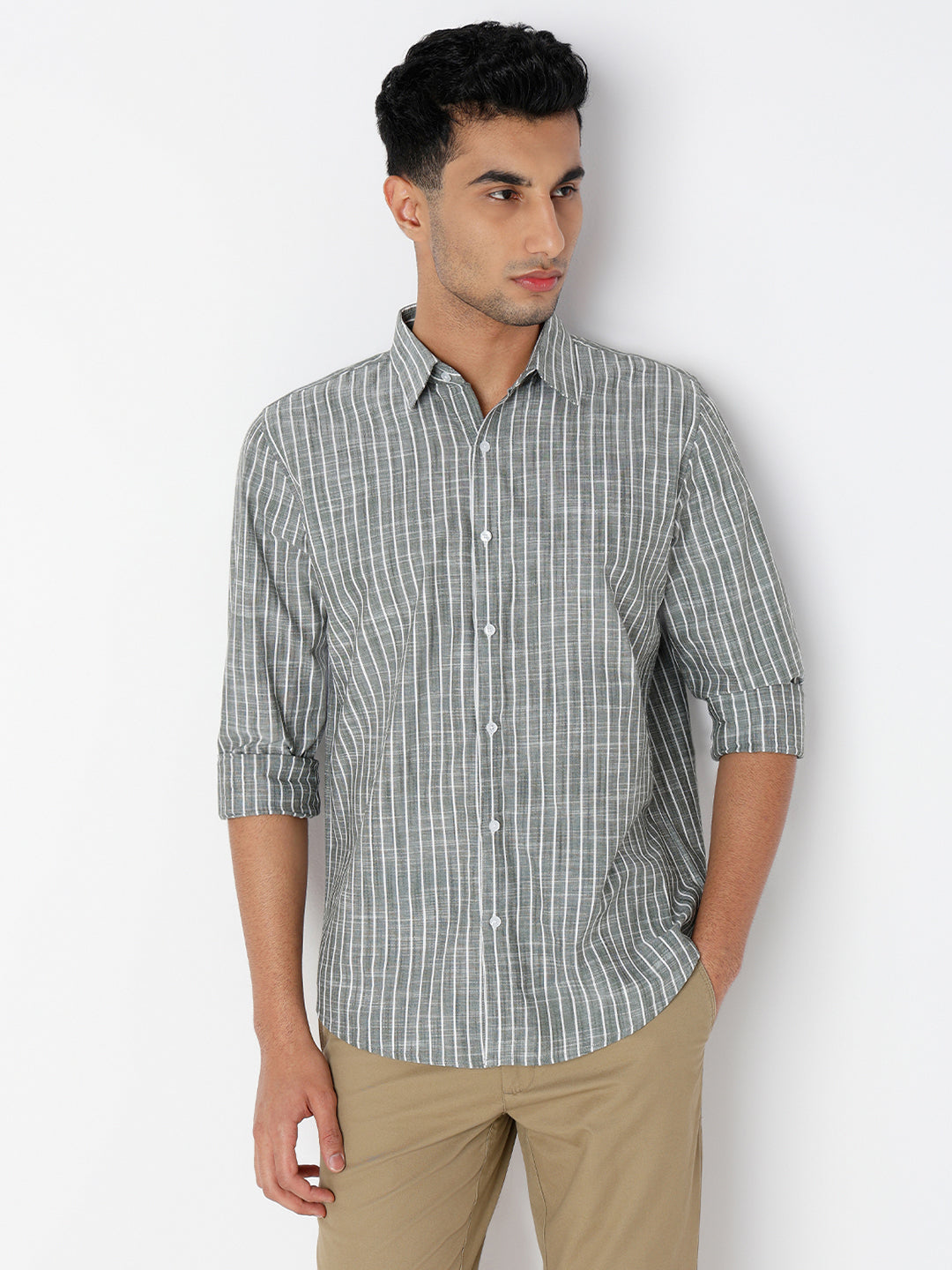 Striped Linen Shirt