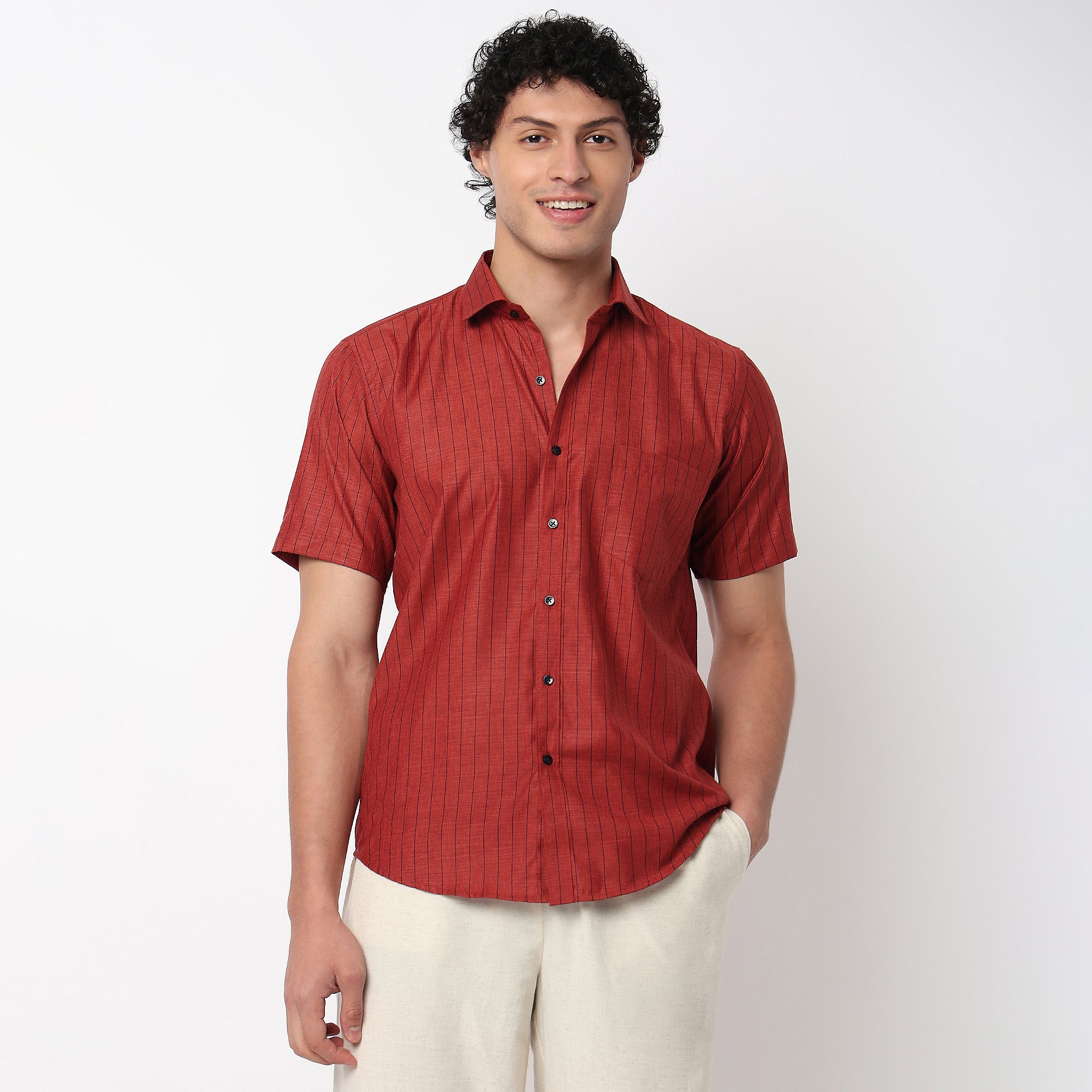 Casual Striped Shirt