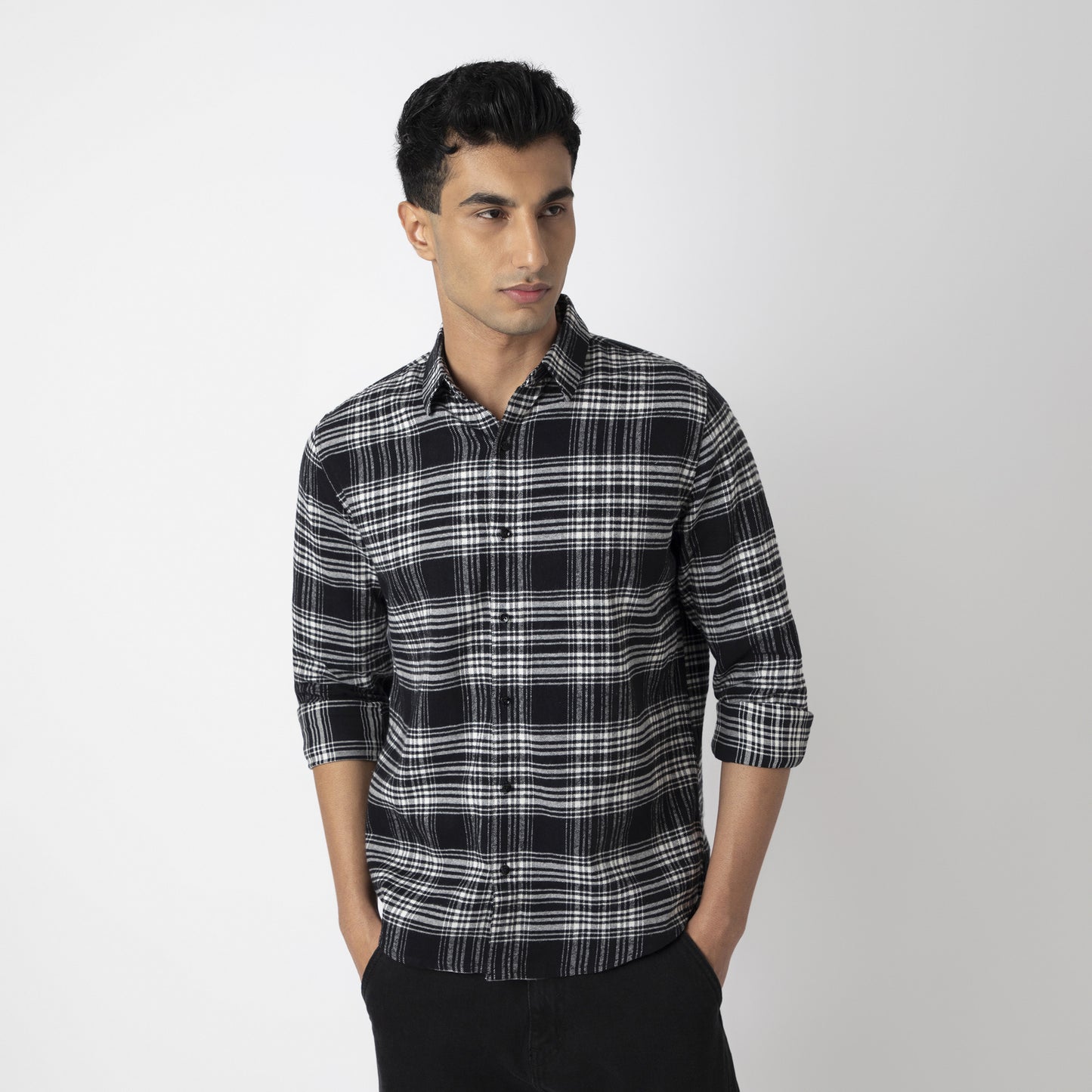 Cotton Checks Shirt