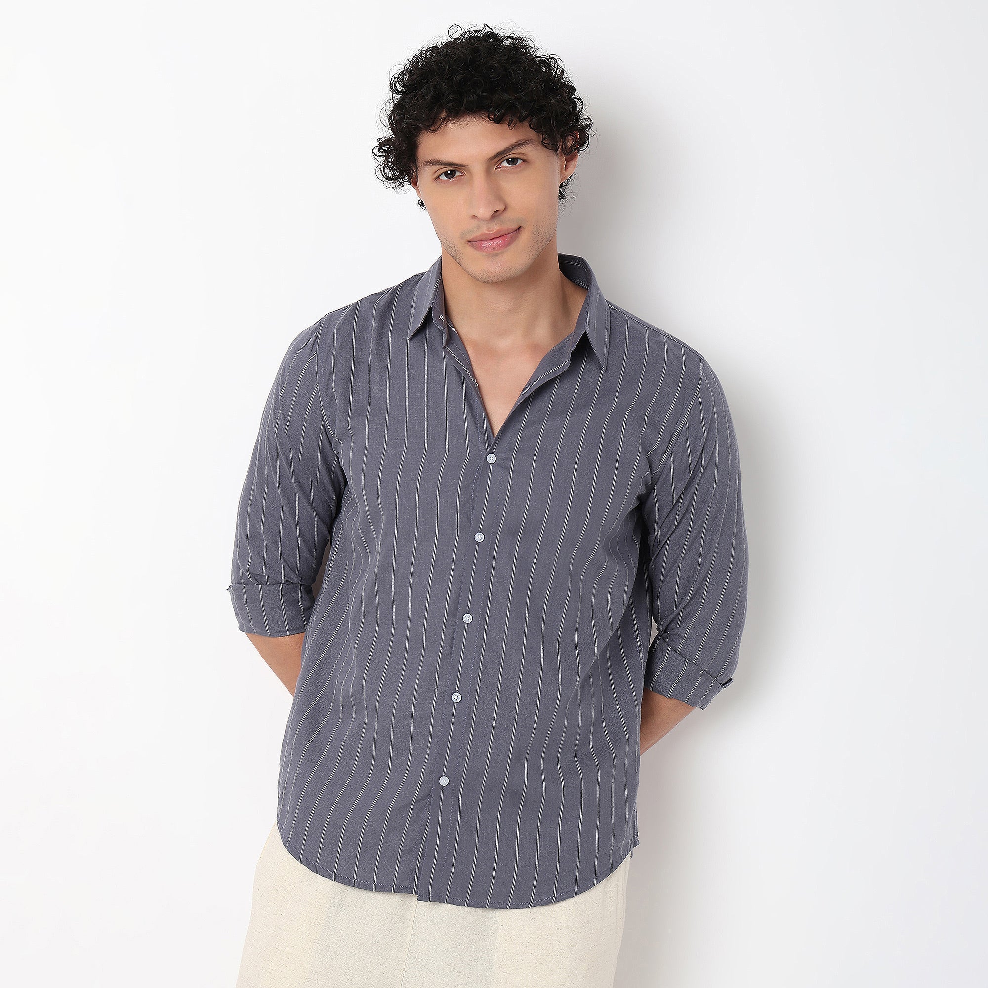 Casual Striped Shirt