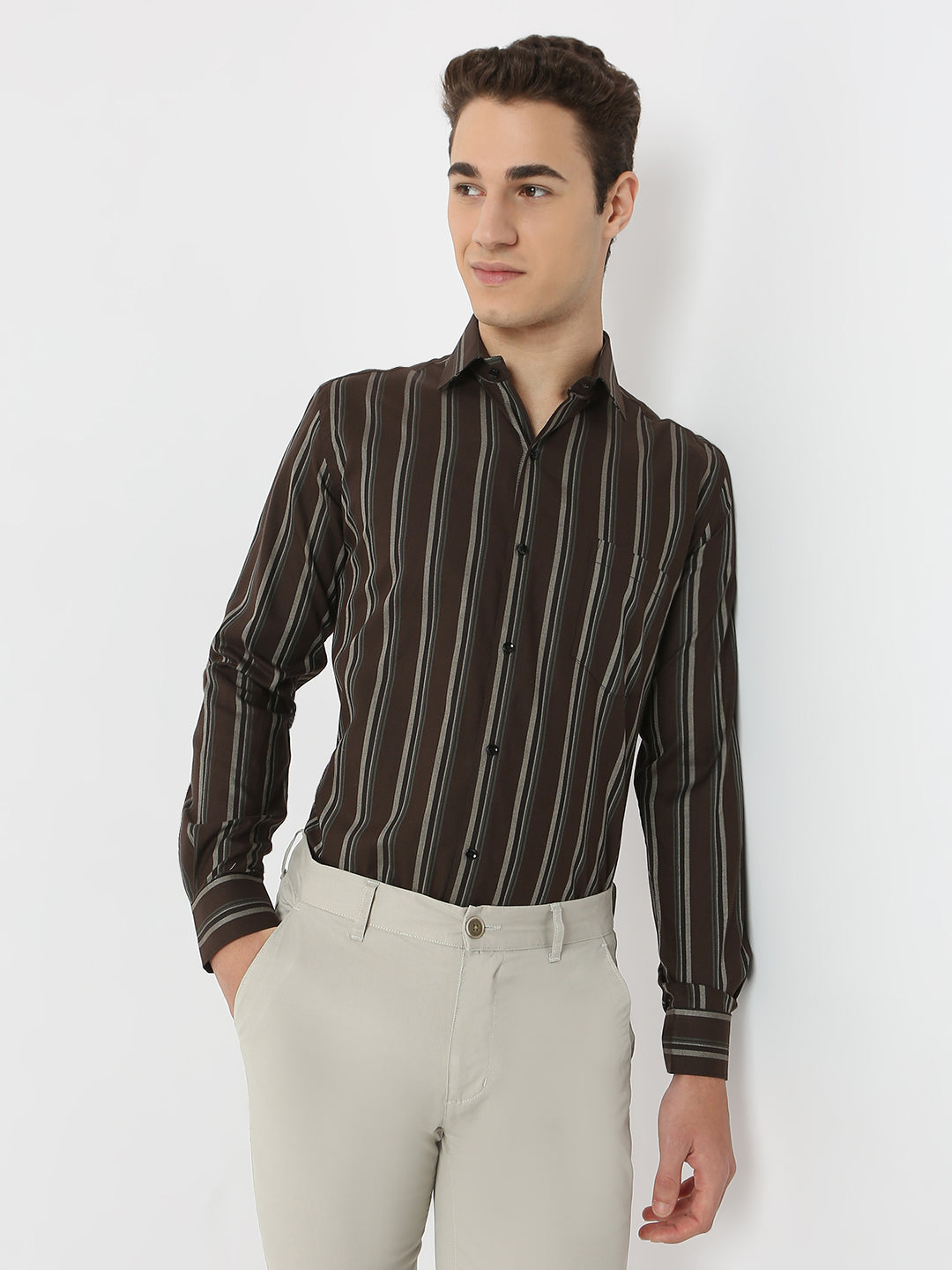 Cotton Striped Shirt