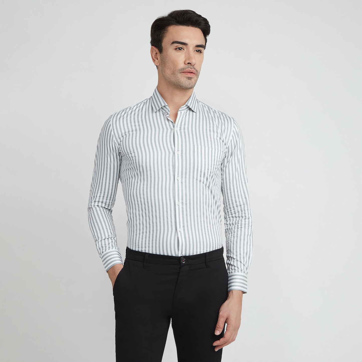 True Blue Striped Shirt