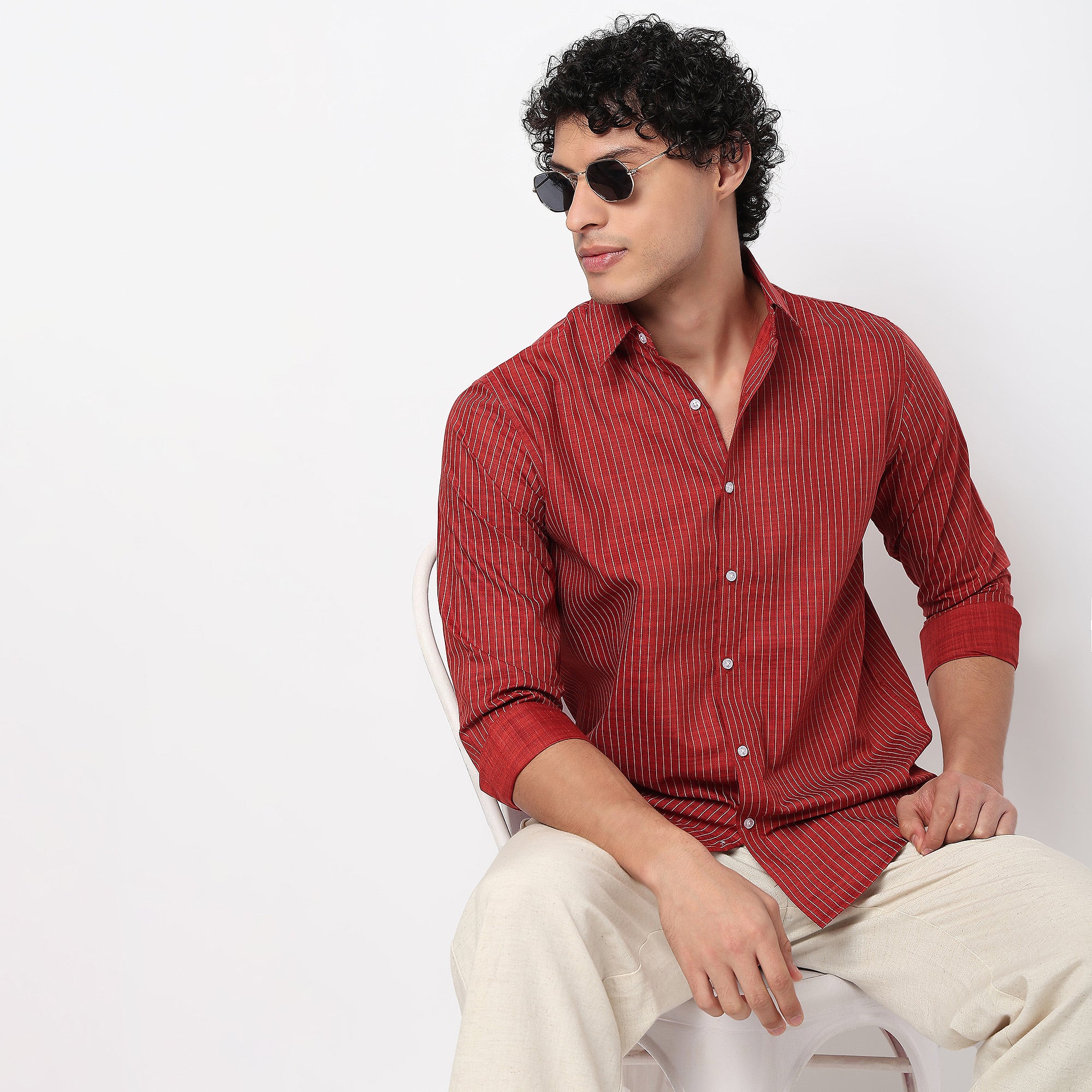 Casual Striped Shirt