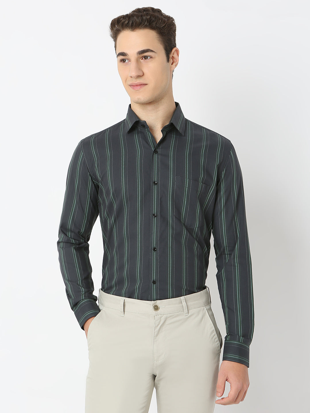 Cotton Striped Shirt