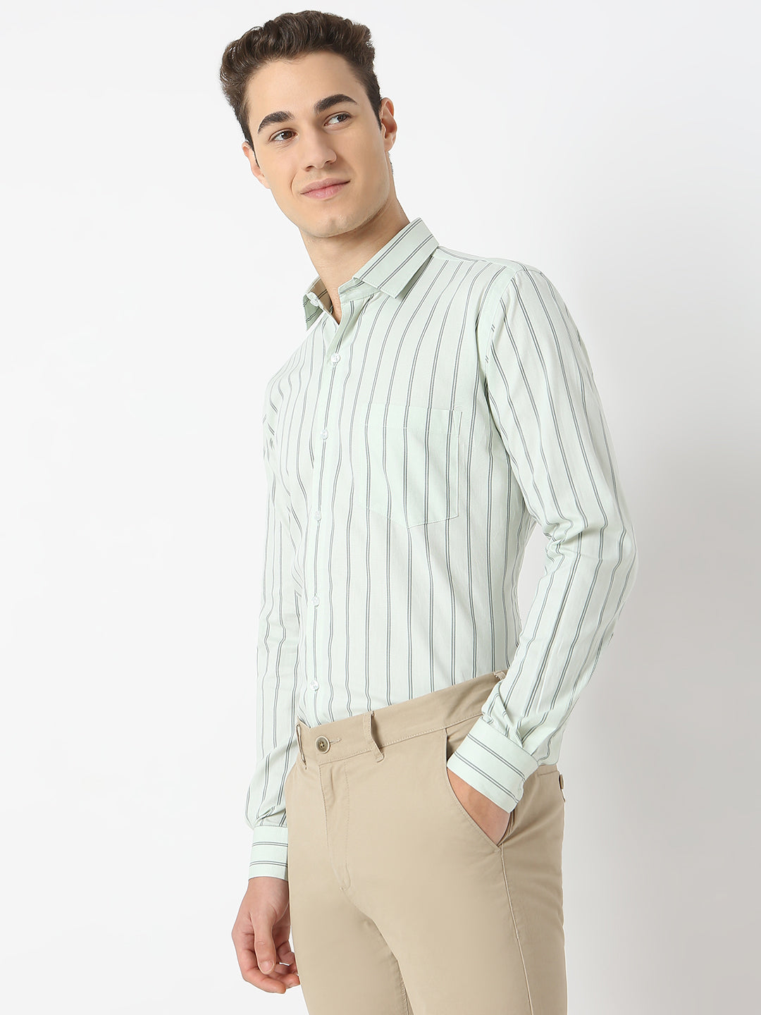 Cotton Striped Shirt