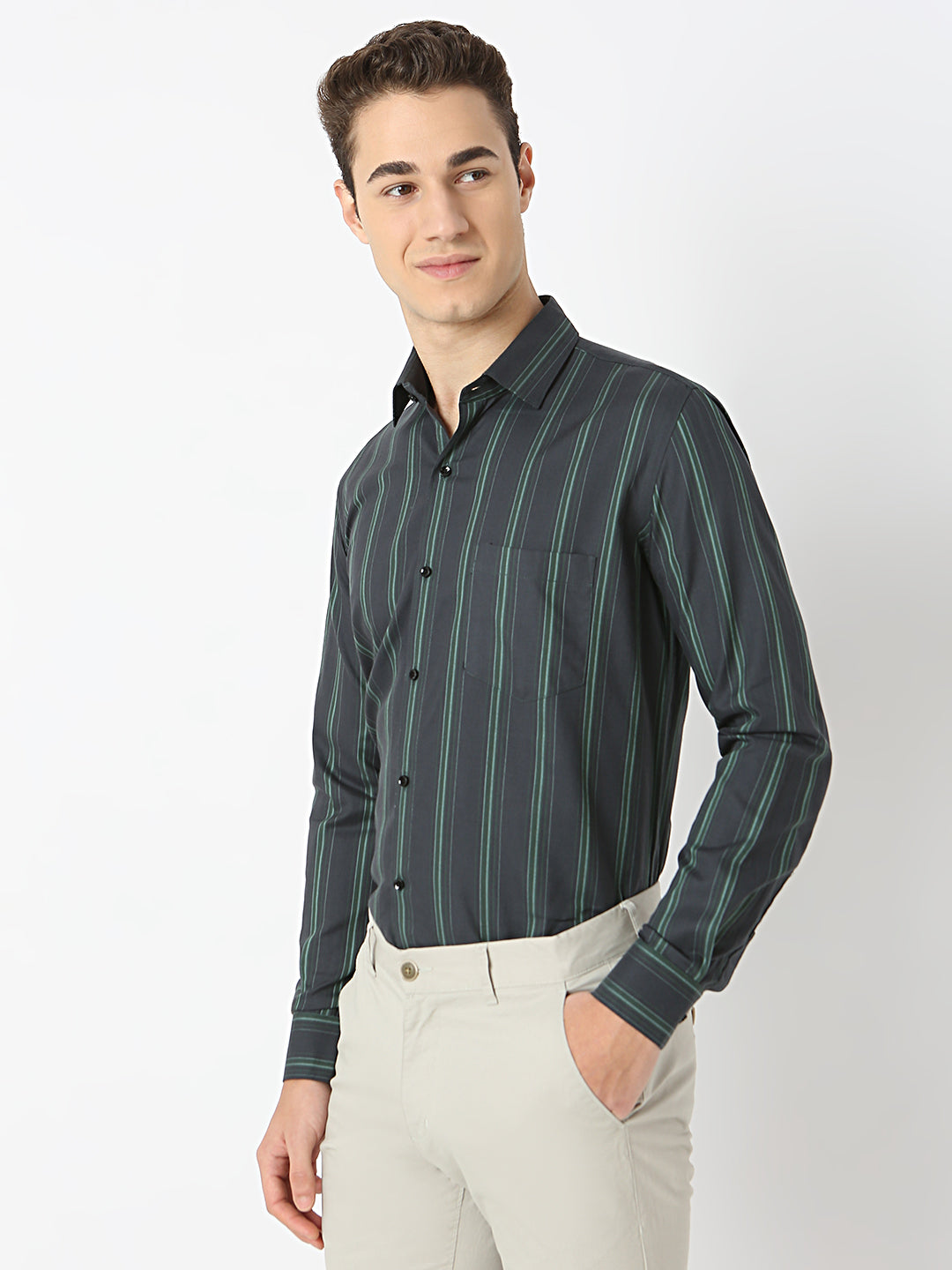 Cotton Striped Shirt
