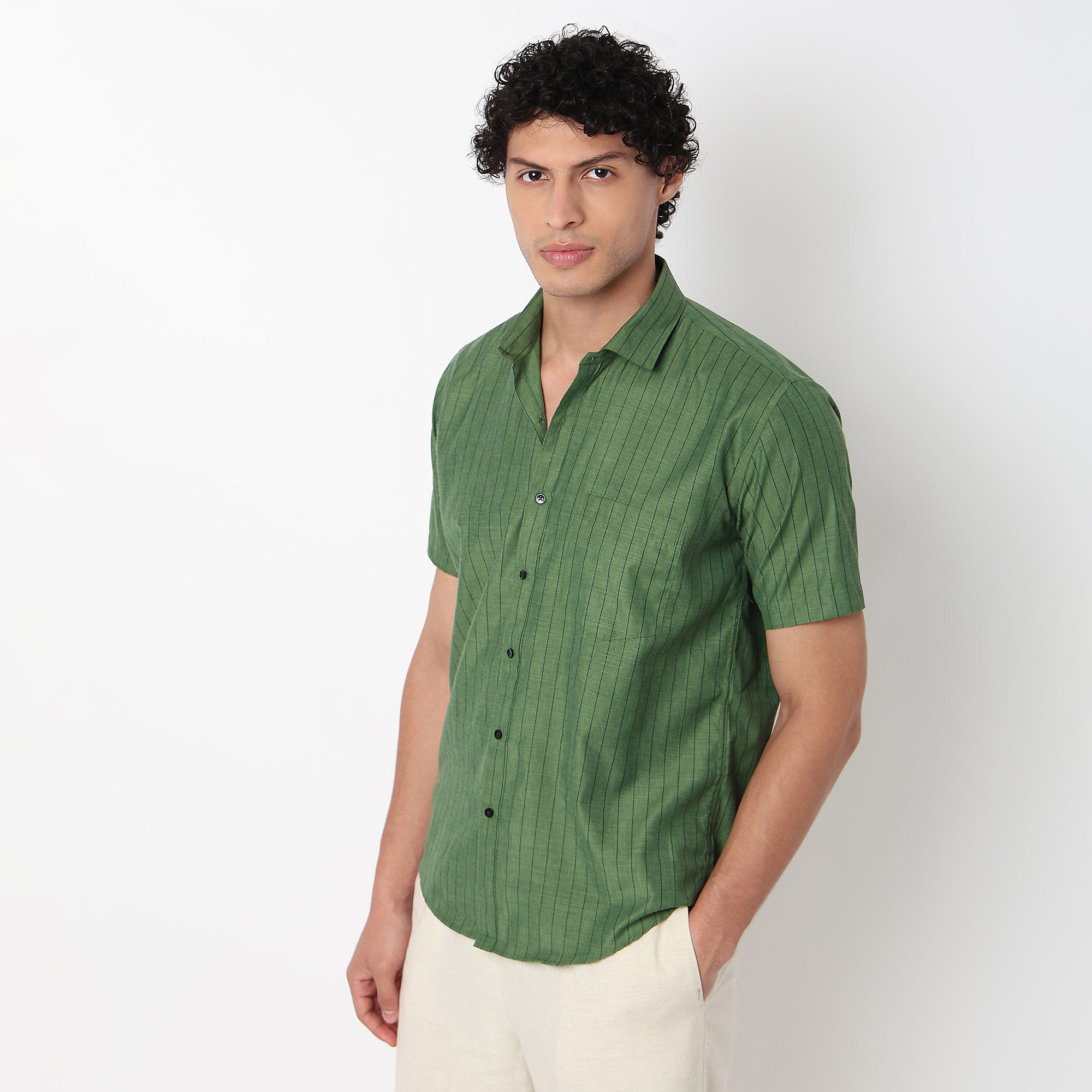 Casual Striped Shirt