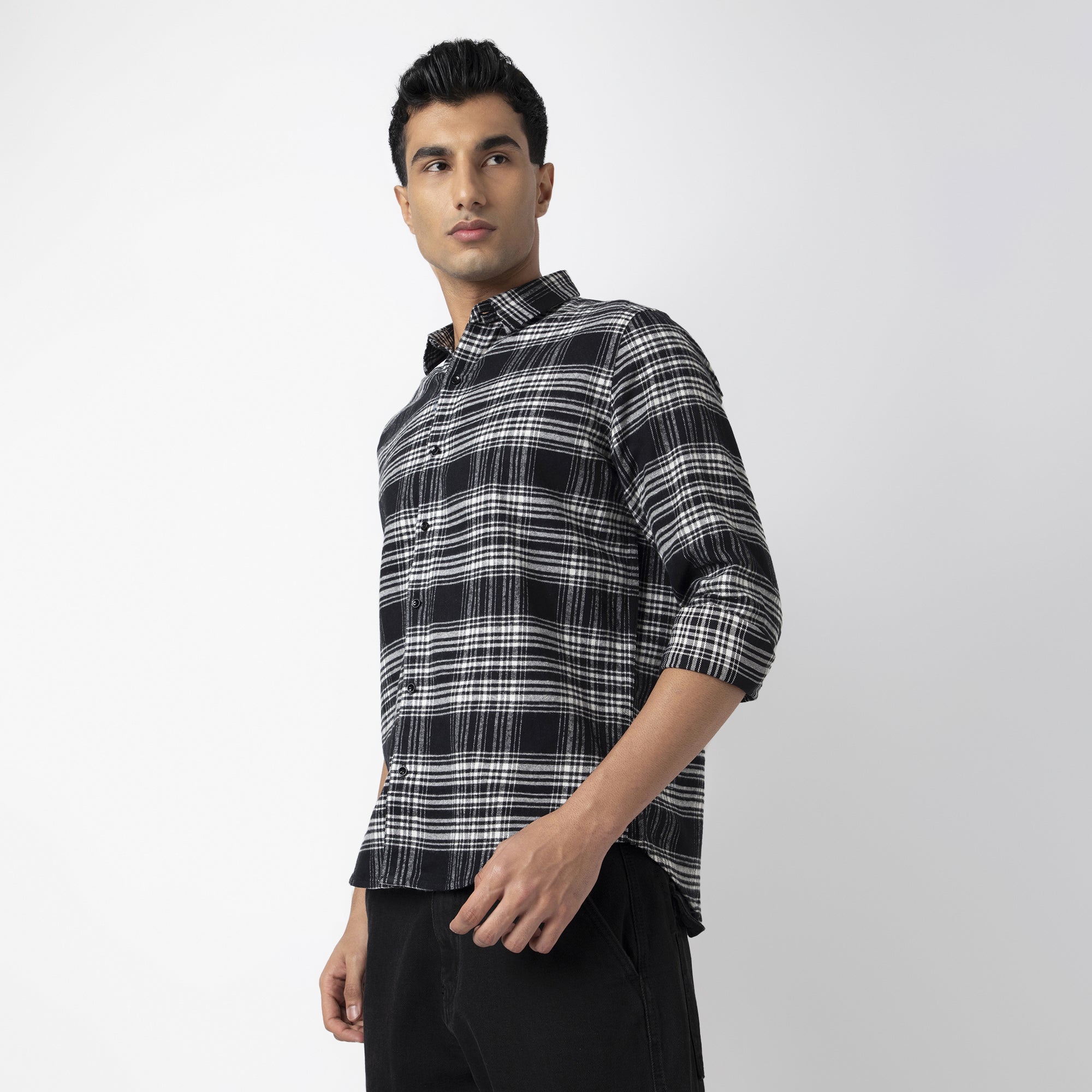 Cotton Checks Shirt