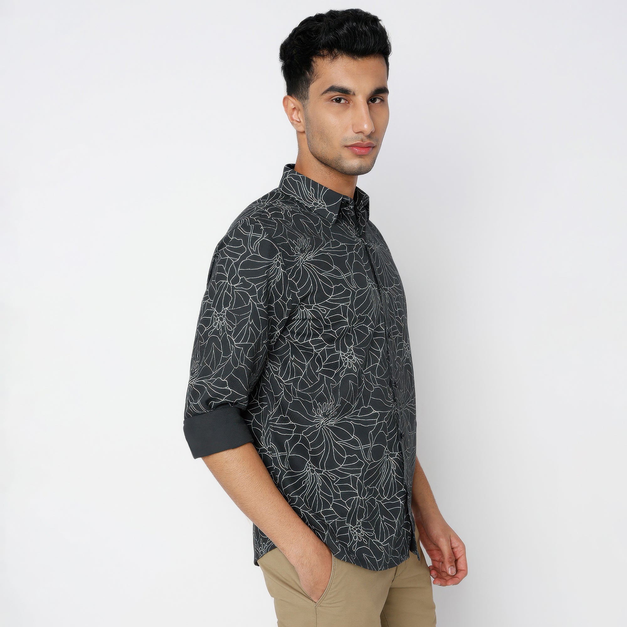 Printed Cotton Shirt