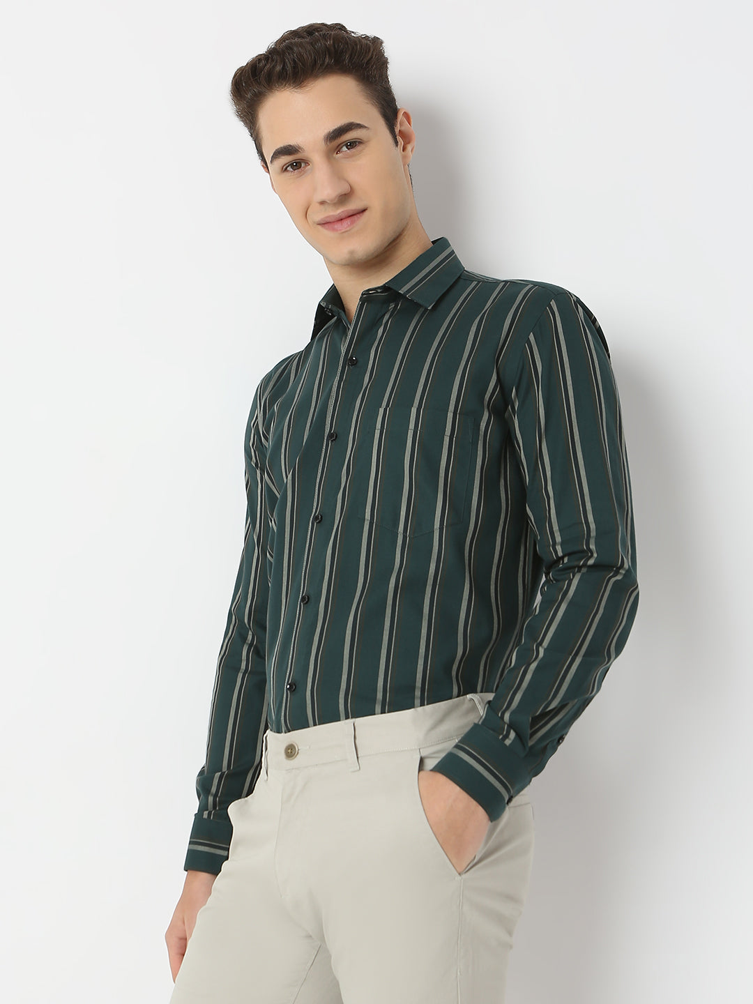 Cotton Striped Shirt