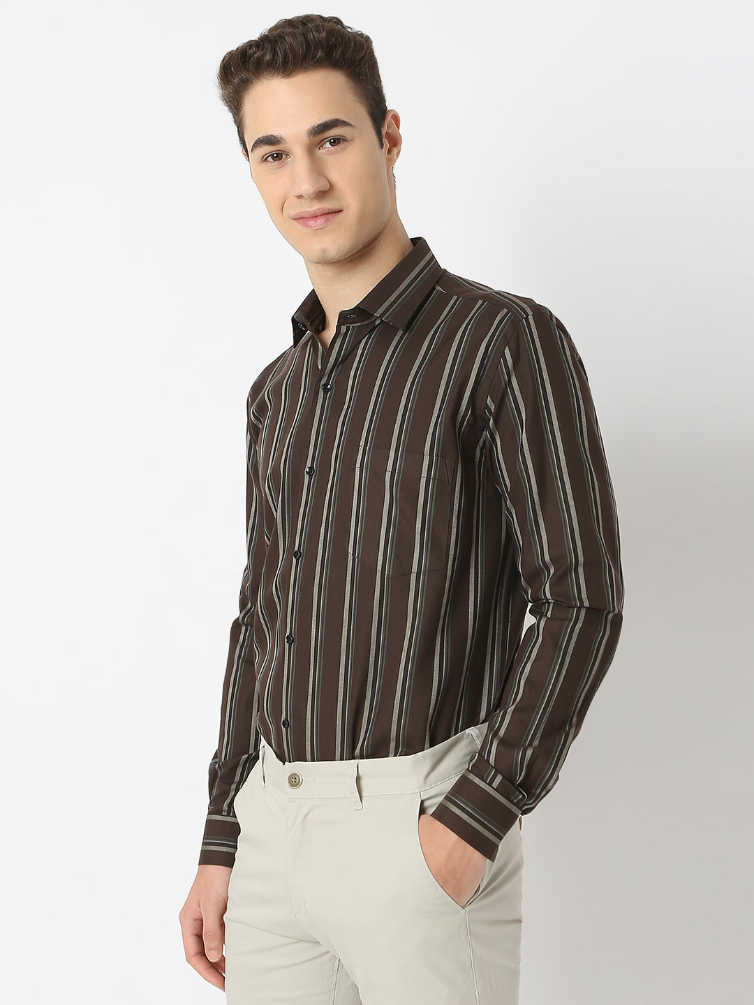 Cotton Striped Shirt