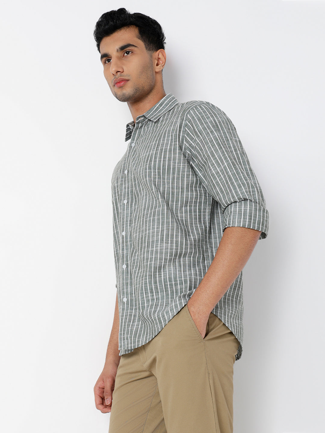 Striped Linen Shirt
