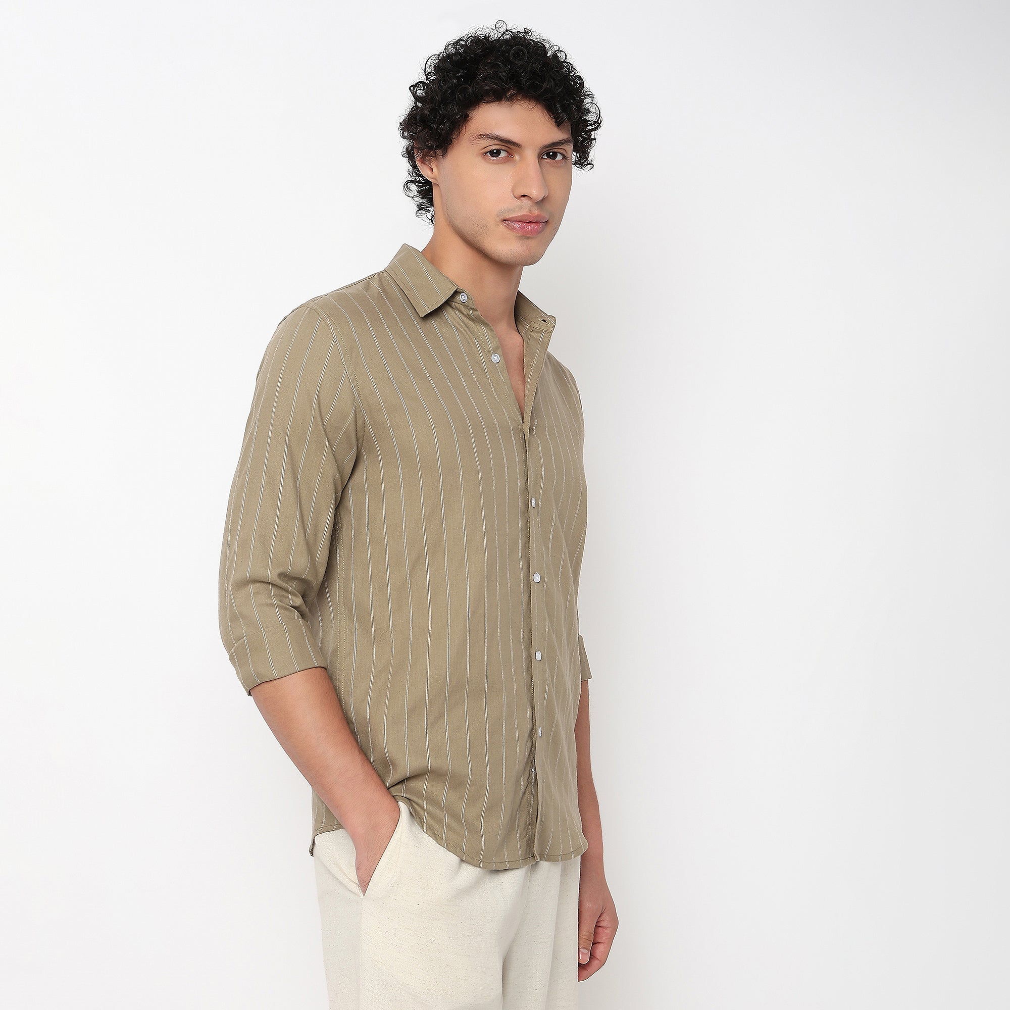 Casual Striped Shirt