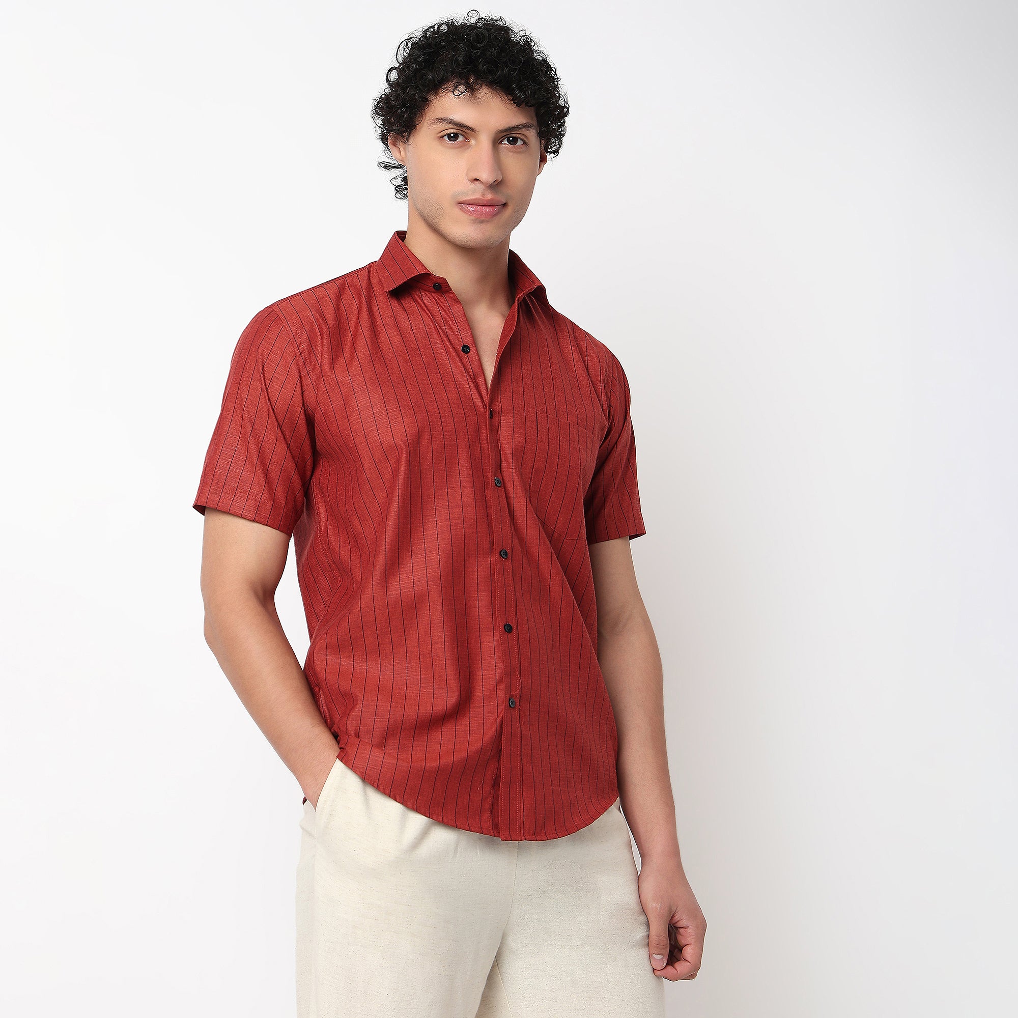 Casual Striped Shirt