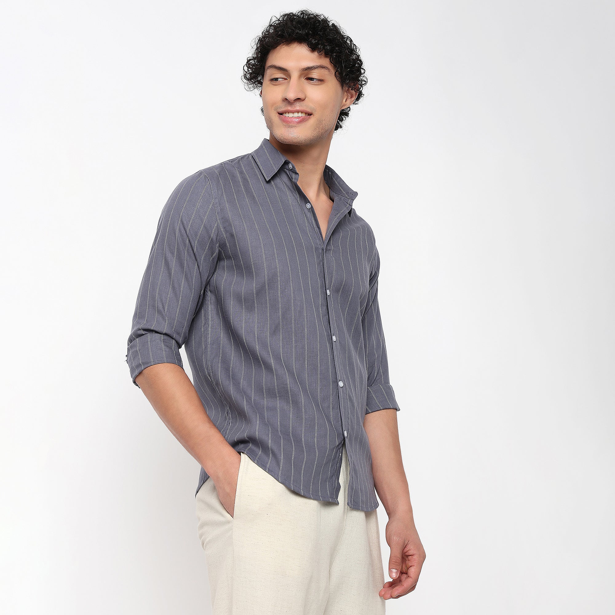 Casual Striped Shirt