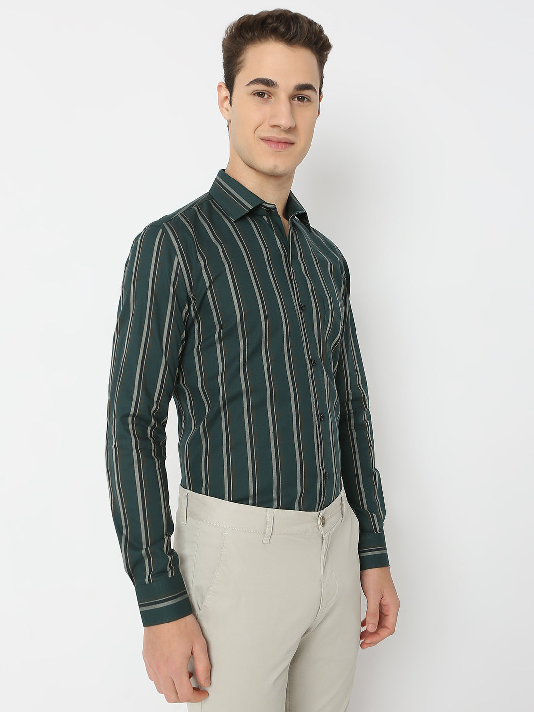 Cotton Striped Shirt