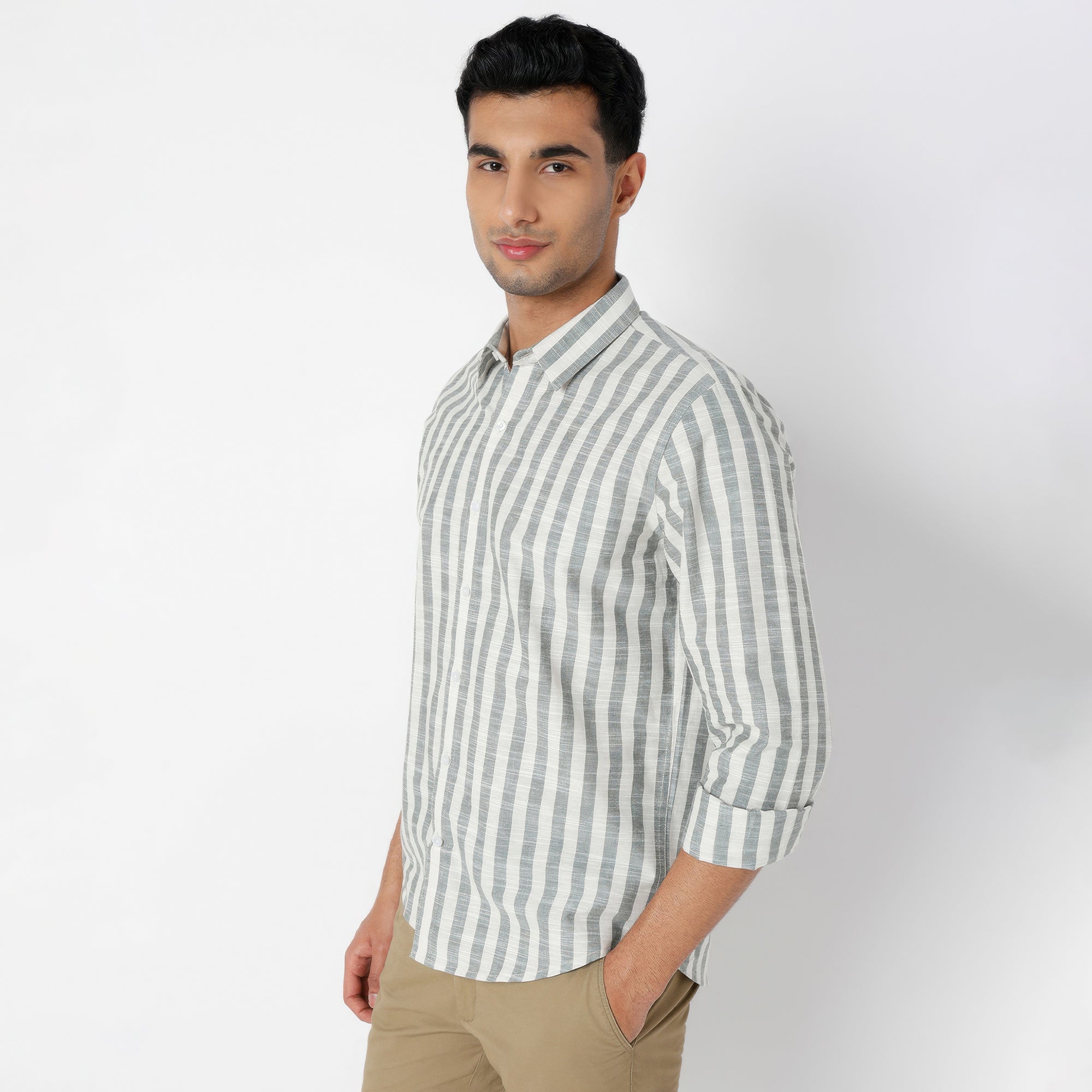 Striped Linen Shirt