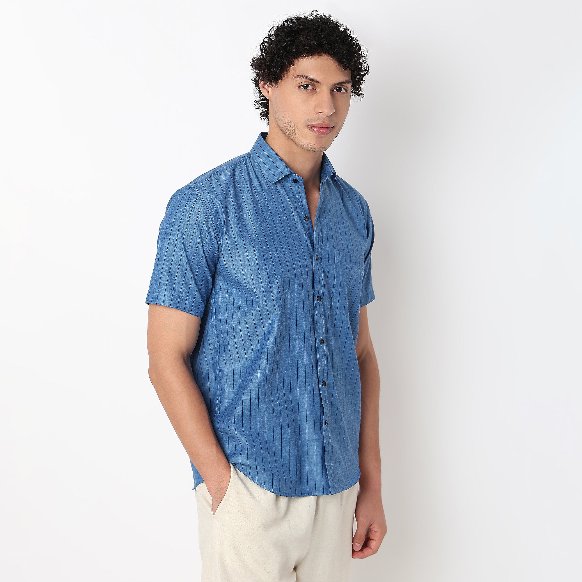 Casual Striped Shirt