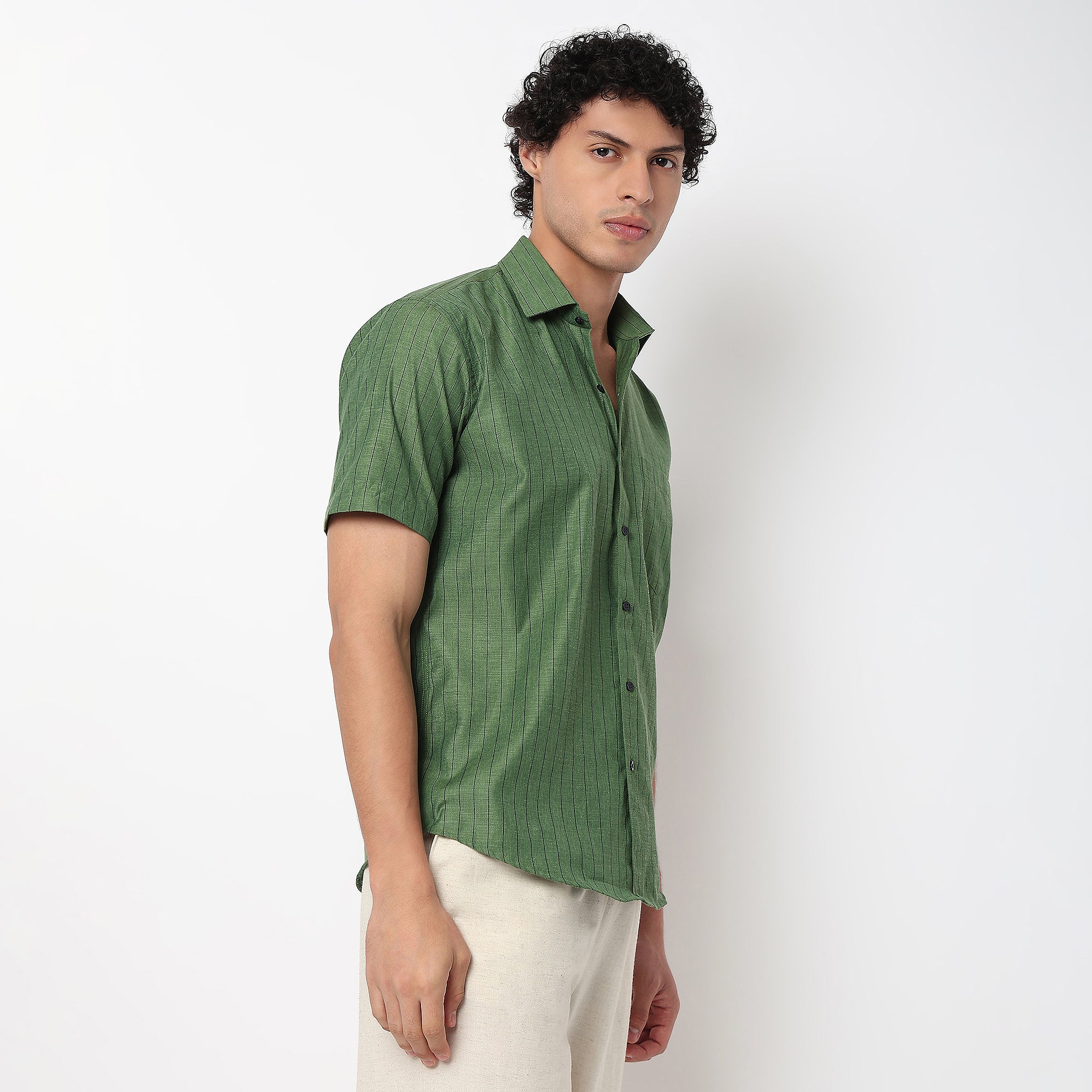 Casual Striped Shirt