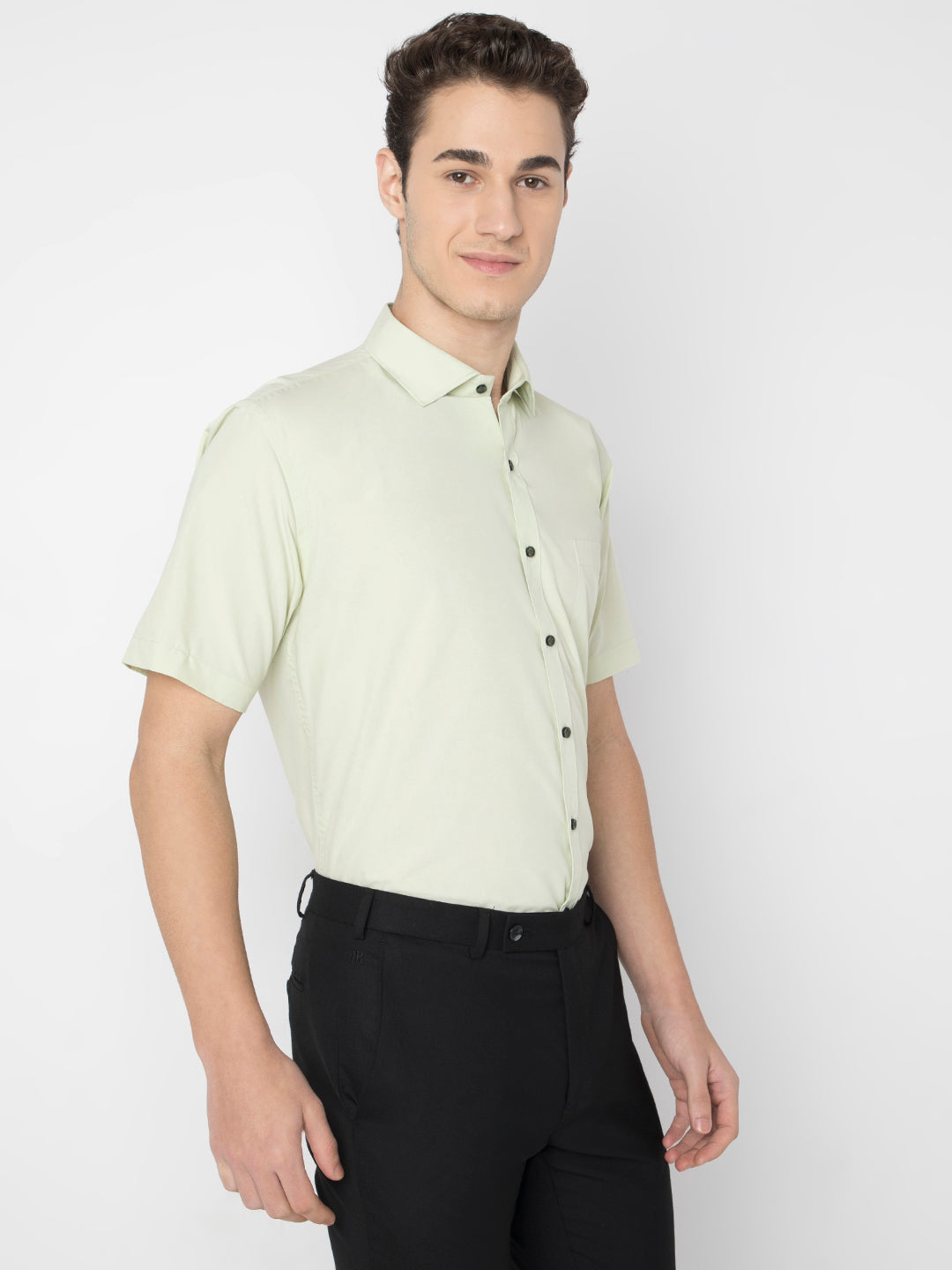 Wrinkle Free Half Sleeve Shirt