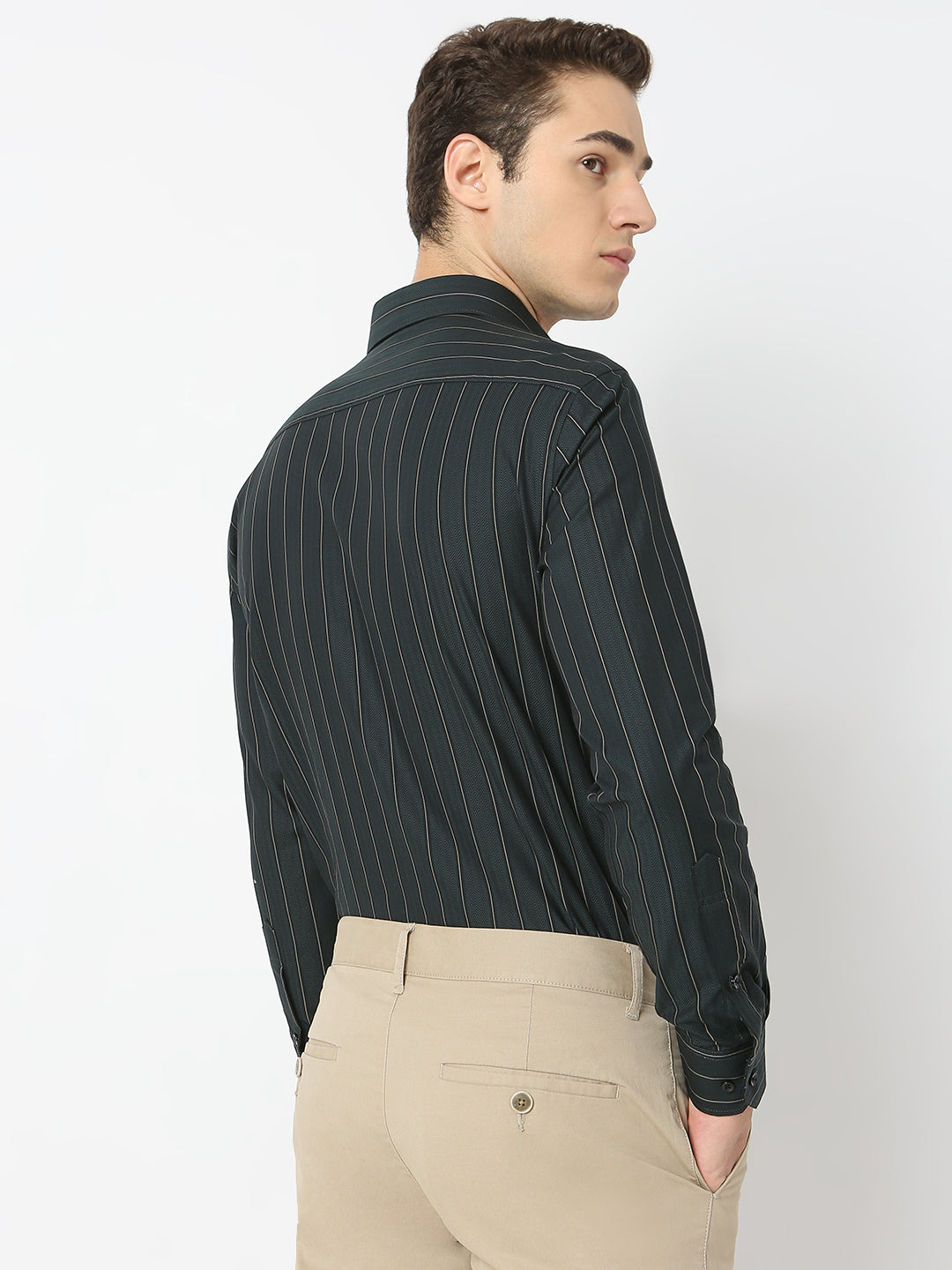 Herringbone Striped Shirt