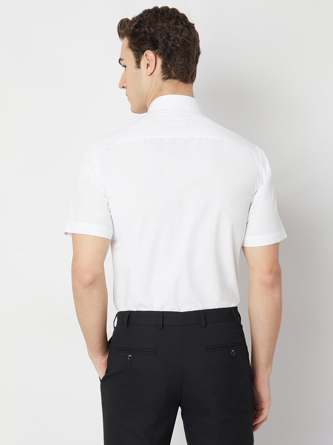 Wrinkle Free Half Sleeve Shirt
