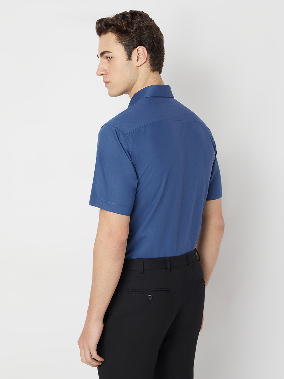 Wrinkle Free Half Sleeve Shirt