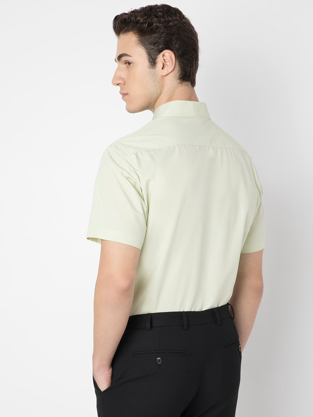 Wrinkle Free Half Sleeve Shirt