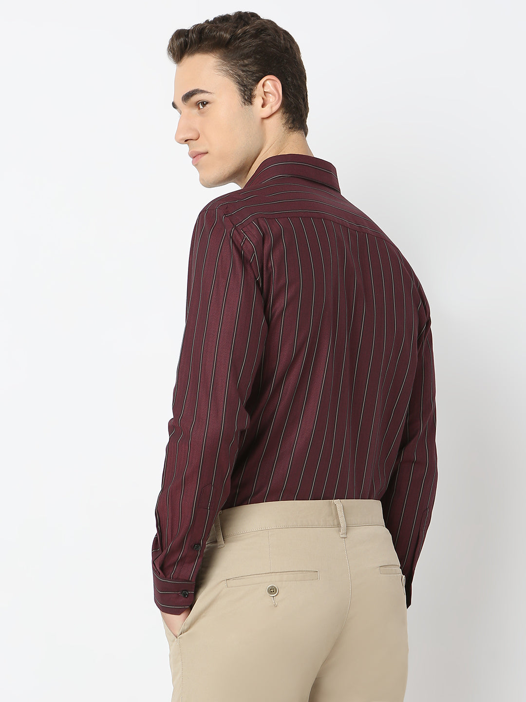 Herringbone Striped Shirt