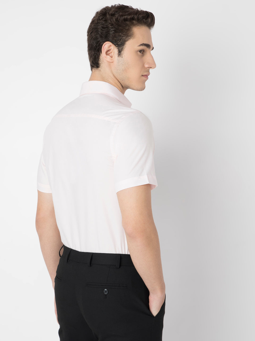 Wrinkle Free Half Sleeve Shirt