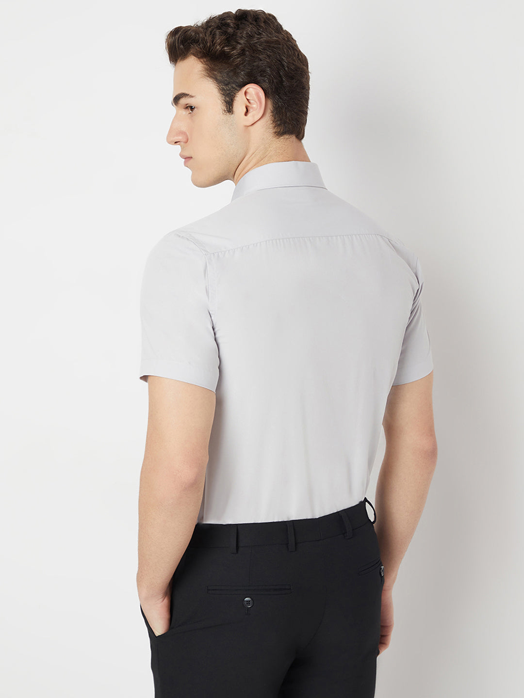 Wrinkle Free Half Sleeve Shirt