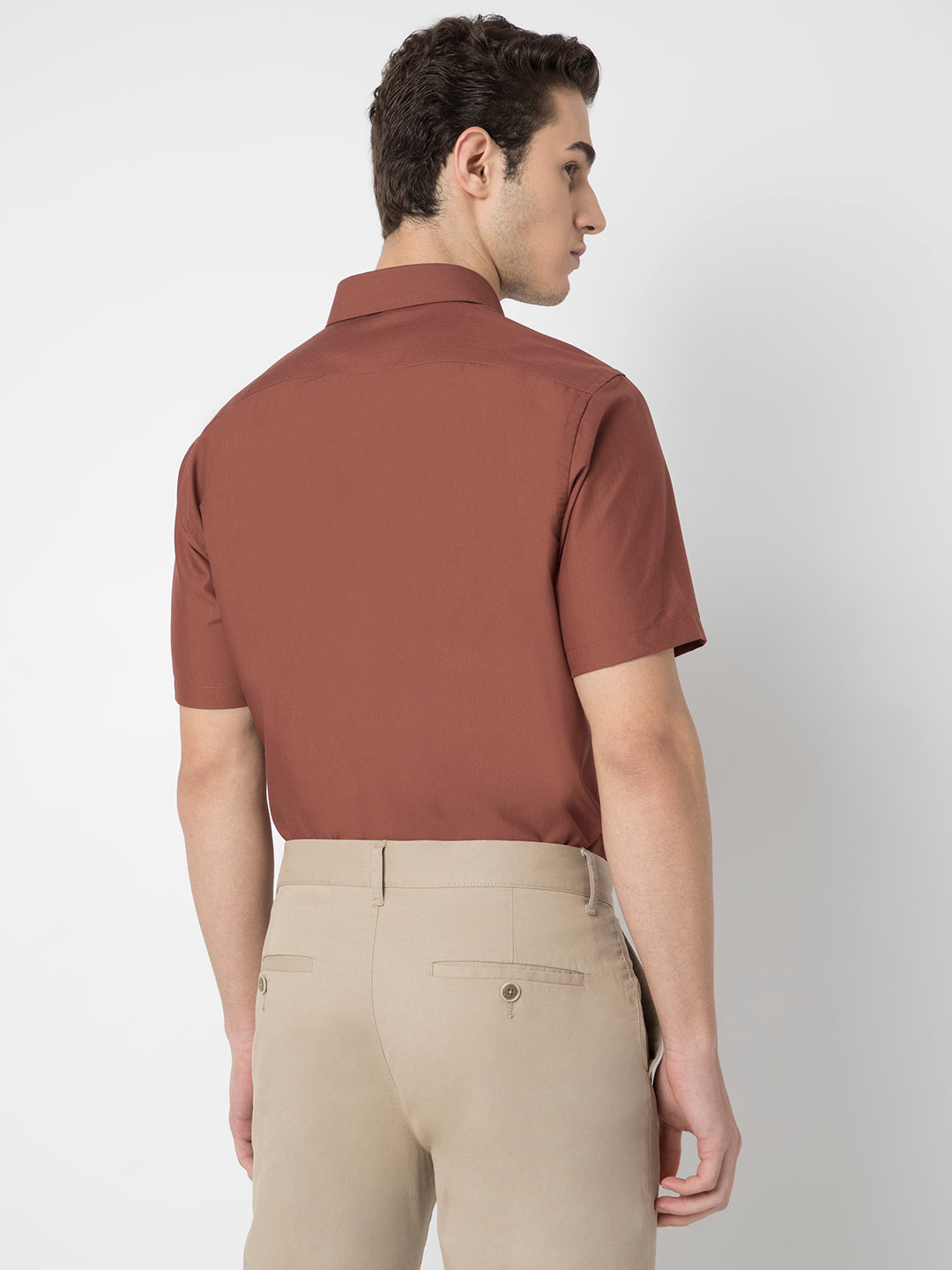 Wrinkle Free Half Sleeve Shirt