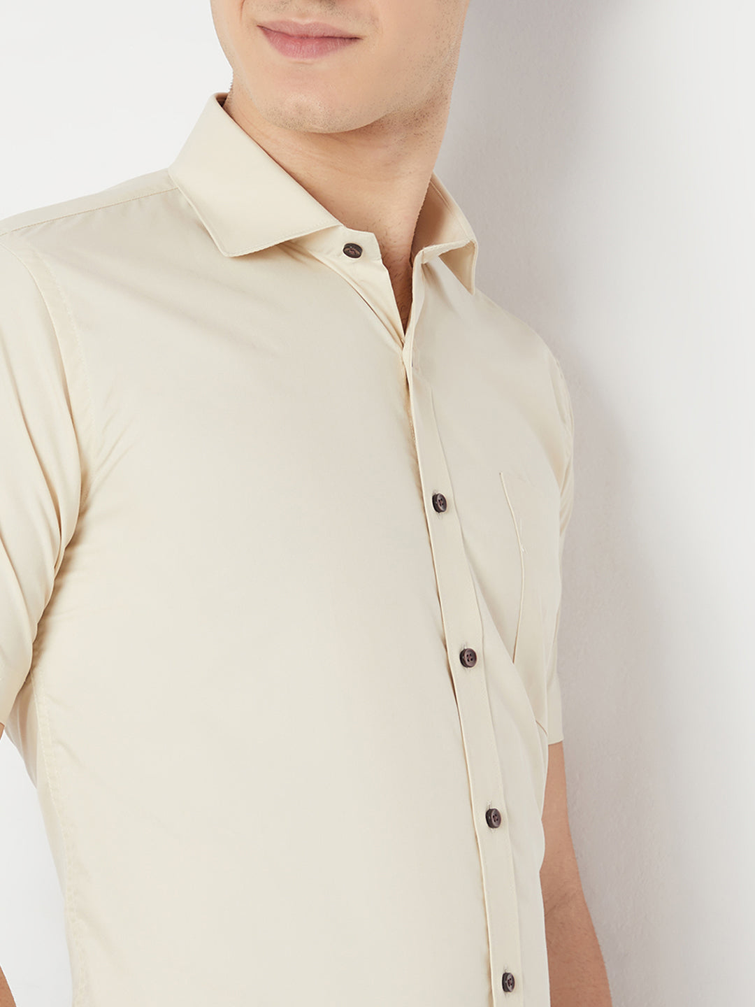 Wrinkle Free Half Sleeve Shirt
