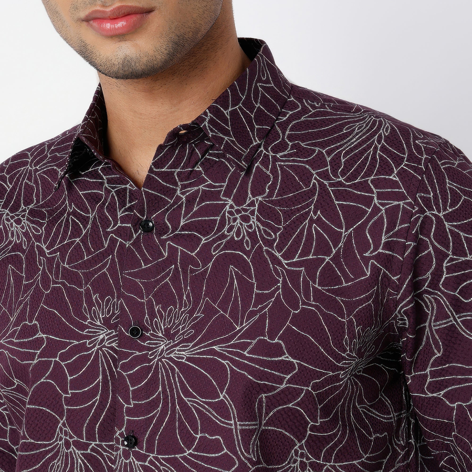 Printed Cotton Shirt