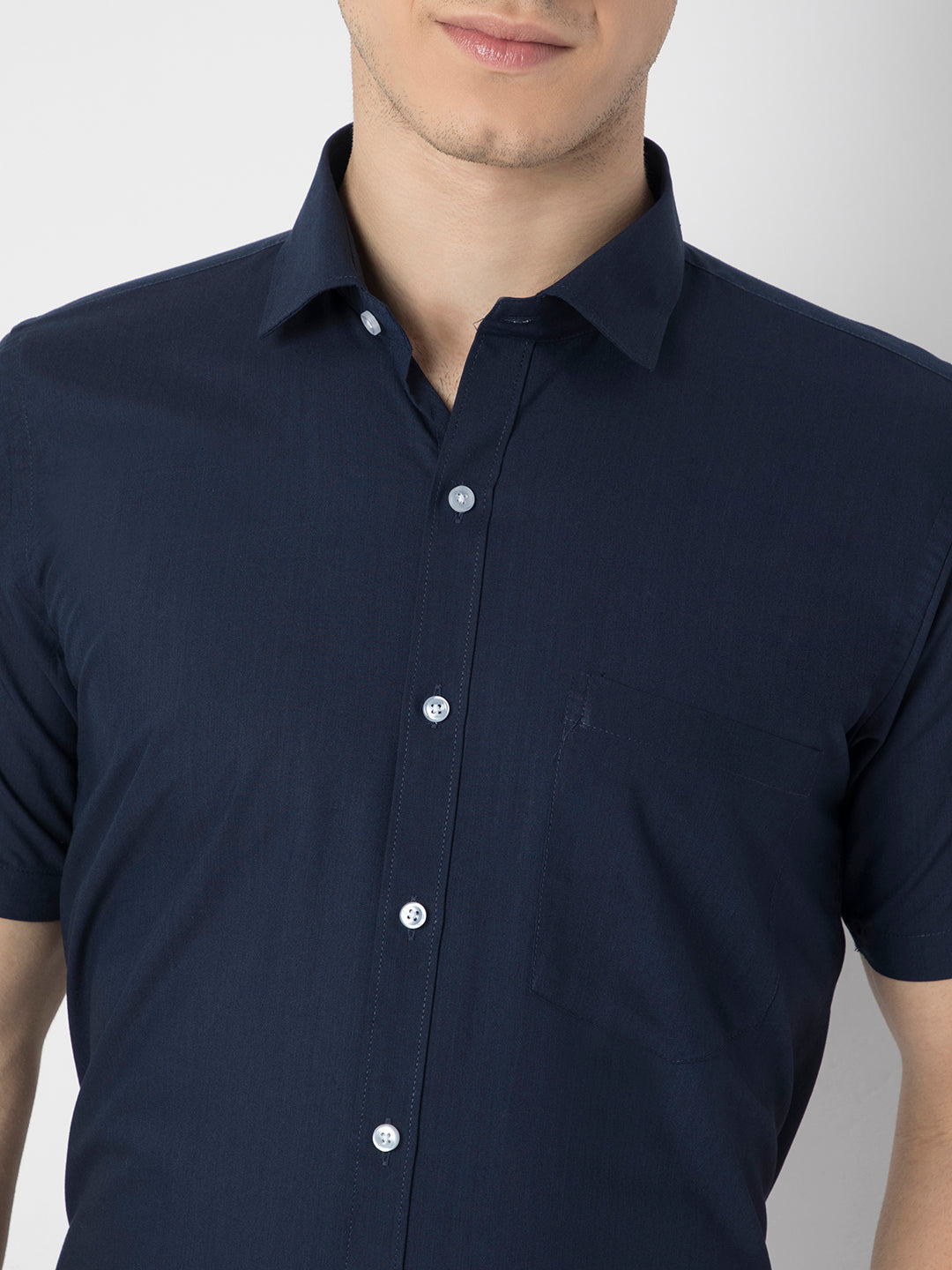 Wrinkle Free Half Sleeve Shirt