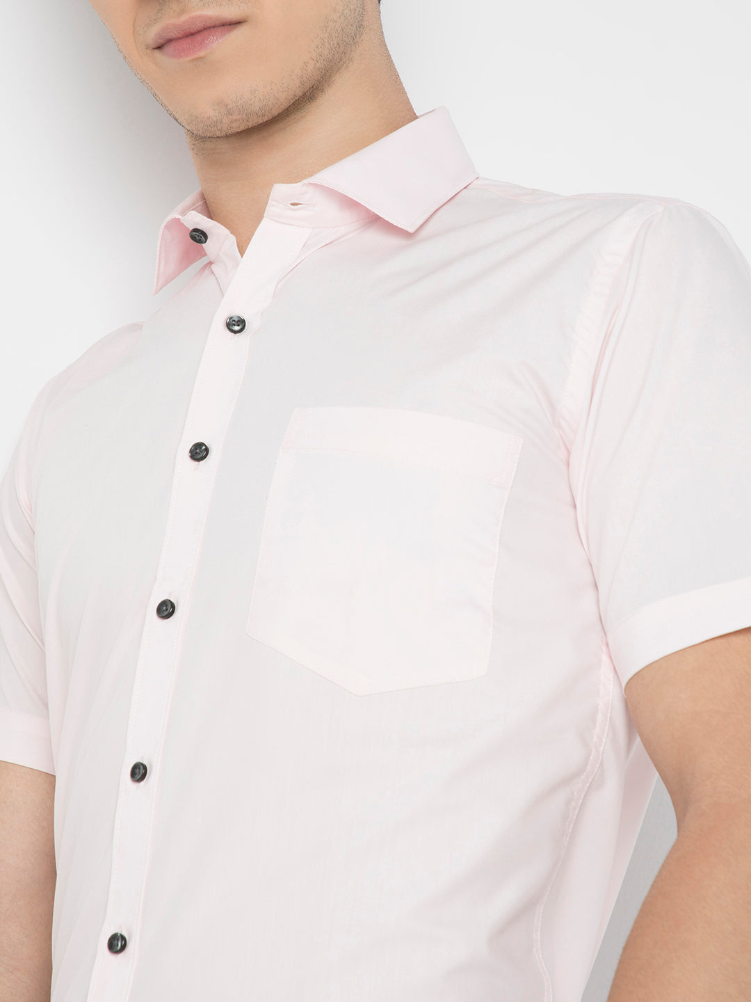 Wrinkle Free Half Sleeve Shirt