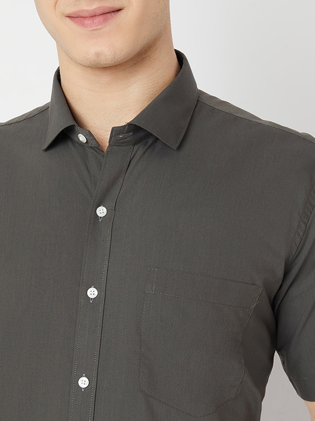 Wrinkle Free Half Sleeve Shirt