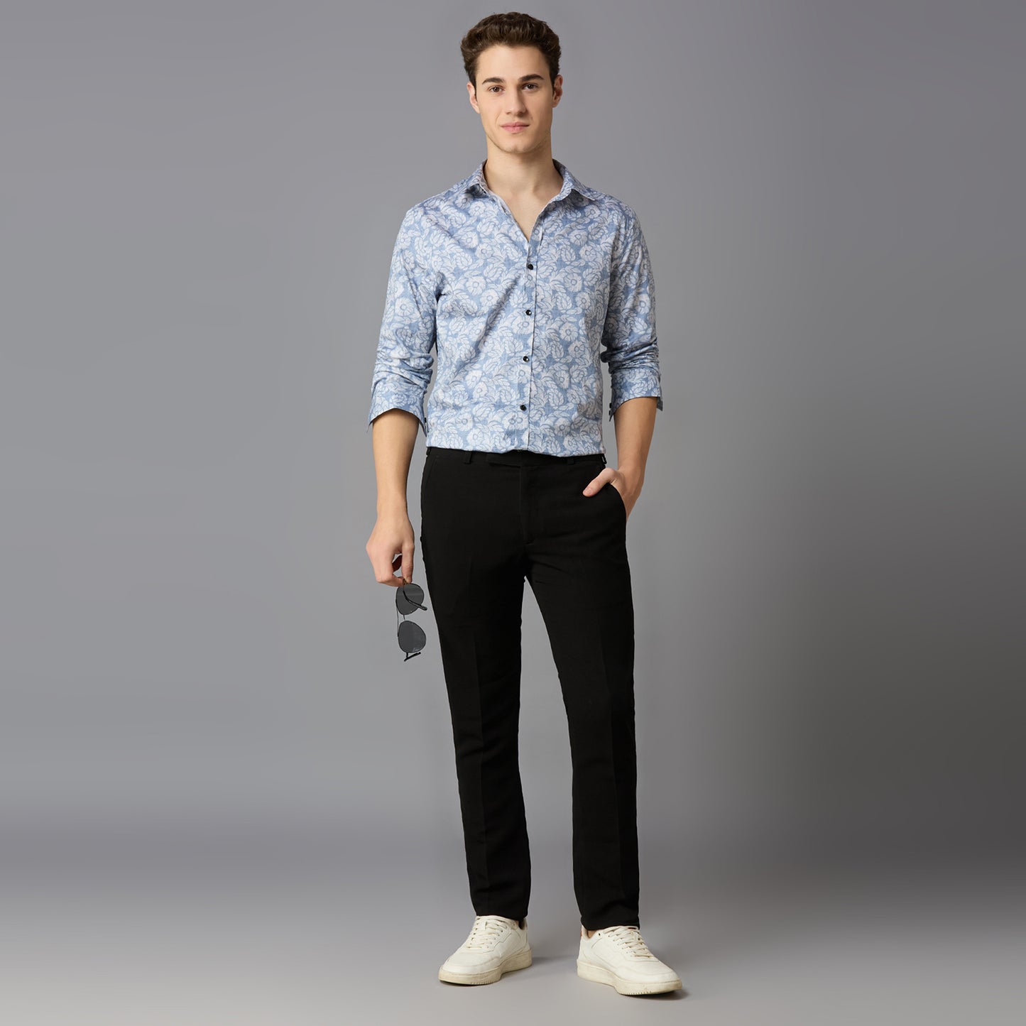 Giza Cotton Printed Shirt