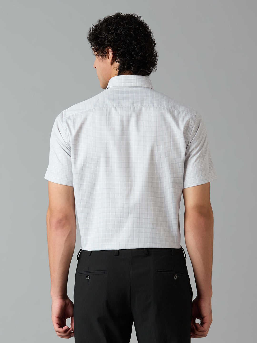 SHORT SLEEVE CHECKERED SHIRT