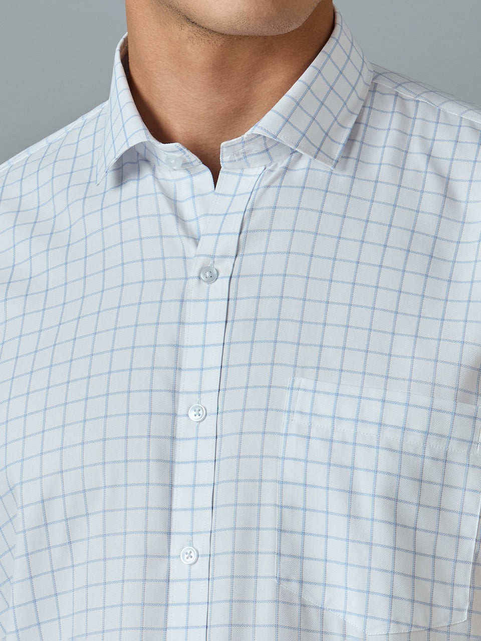 Short Sleeve Checkered Shirt