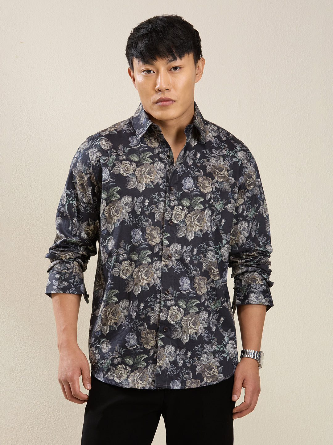Giza Cotton Printed Shirt