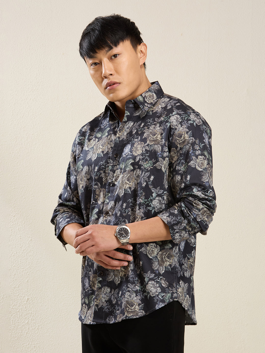 Giza Cotton Printed Shirt