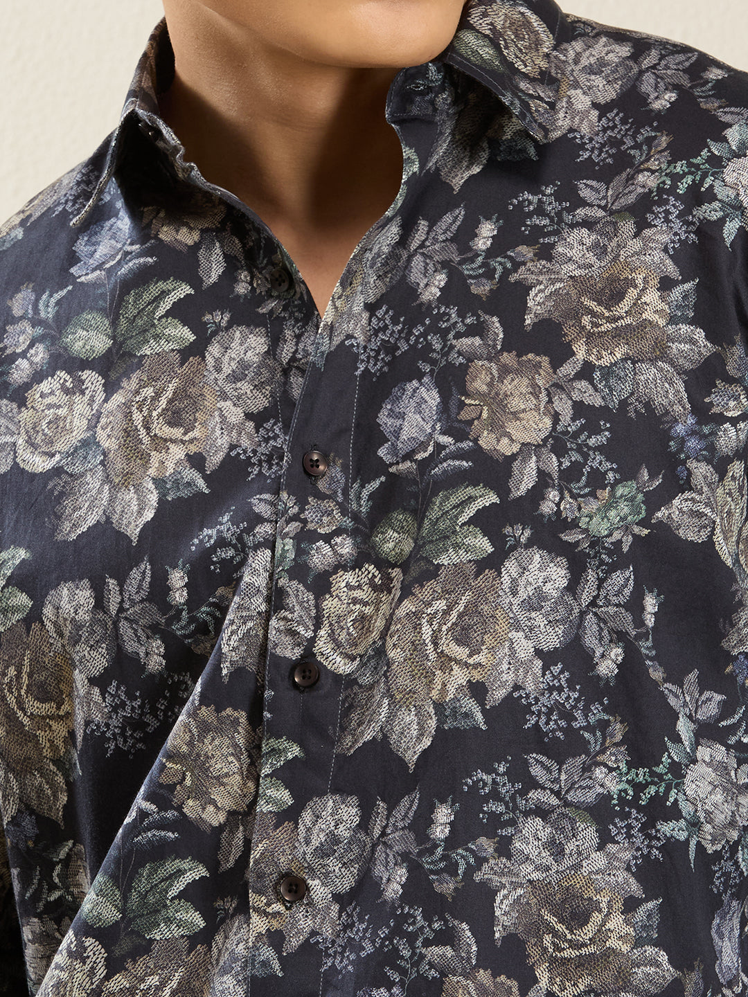 Giza Cotton Printed Shirt
